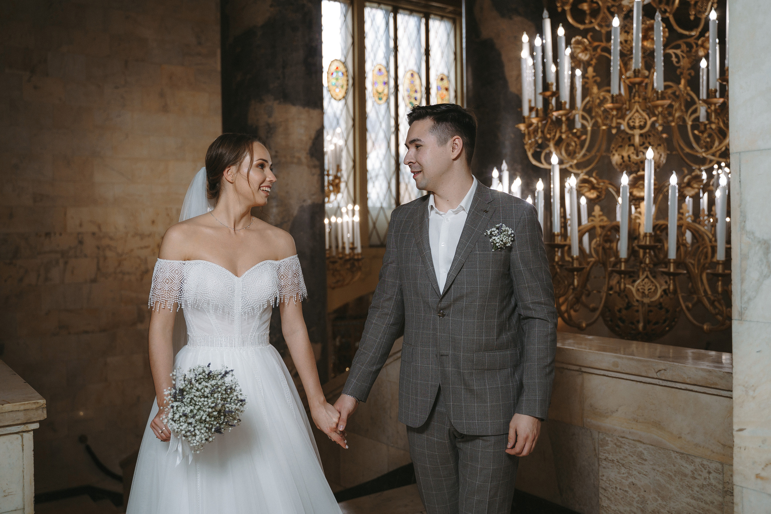 Свадебная фотосессия в отеле Hilton Moscow Leningradskaya 5*