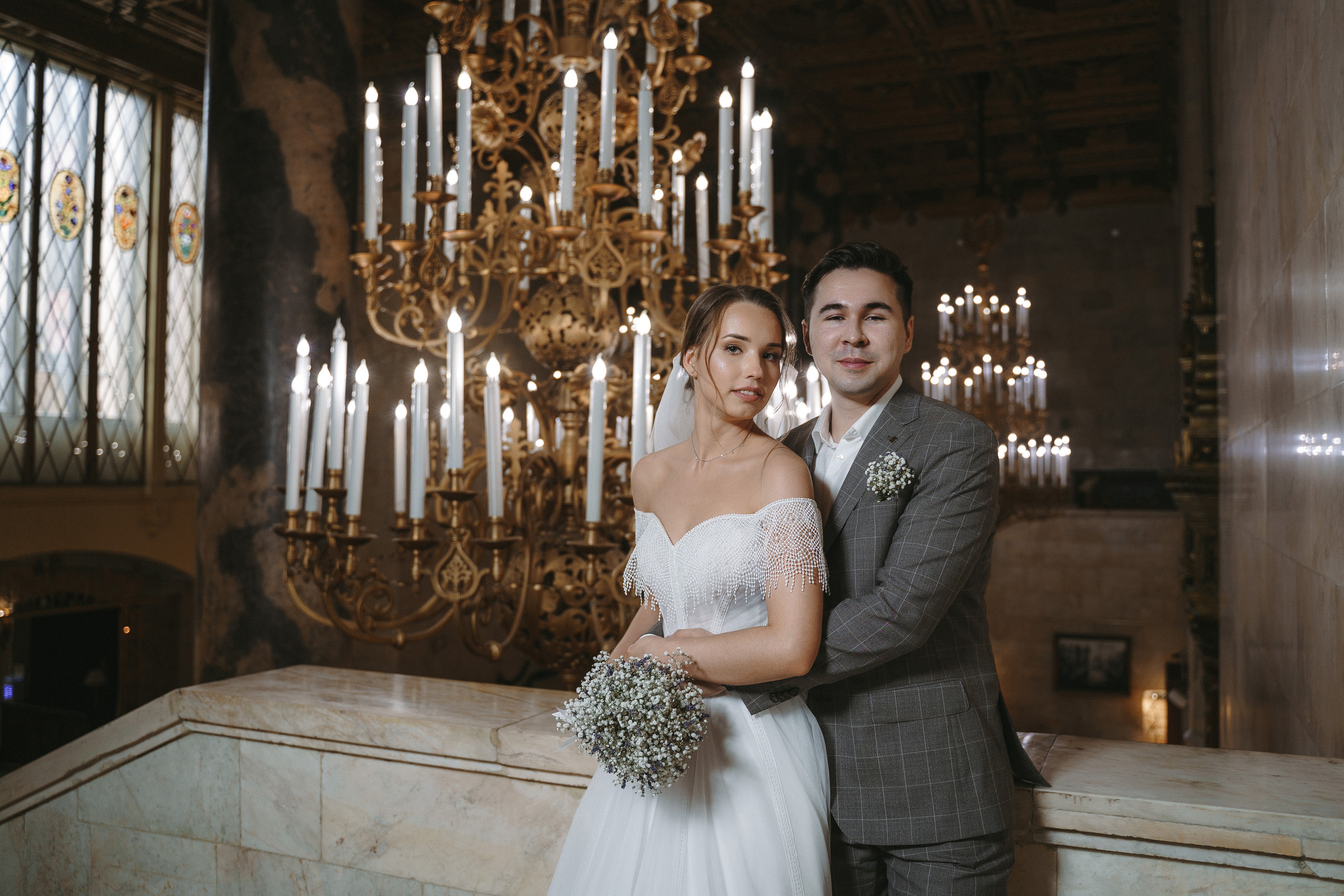 Свадебная фотосессия в отеле Hilton Moscow Leningradskaya 5*