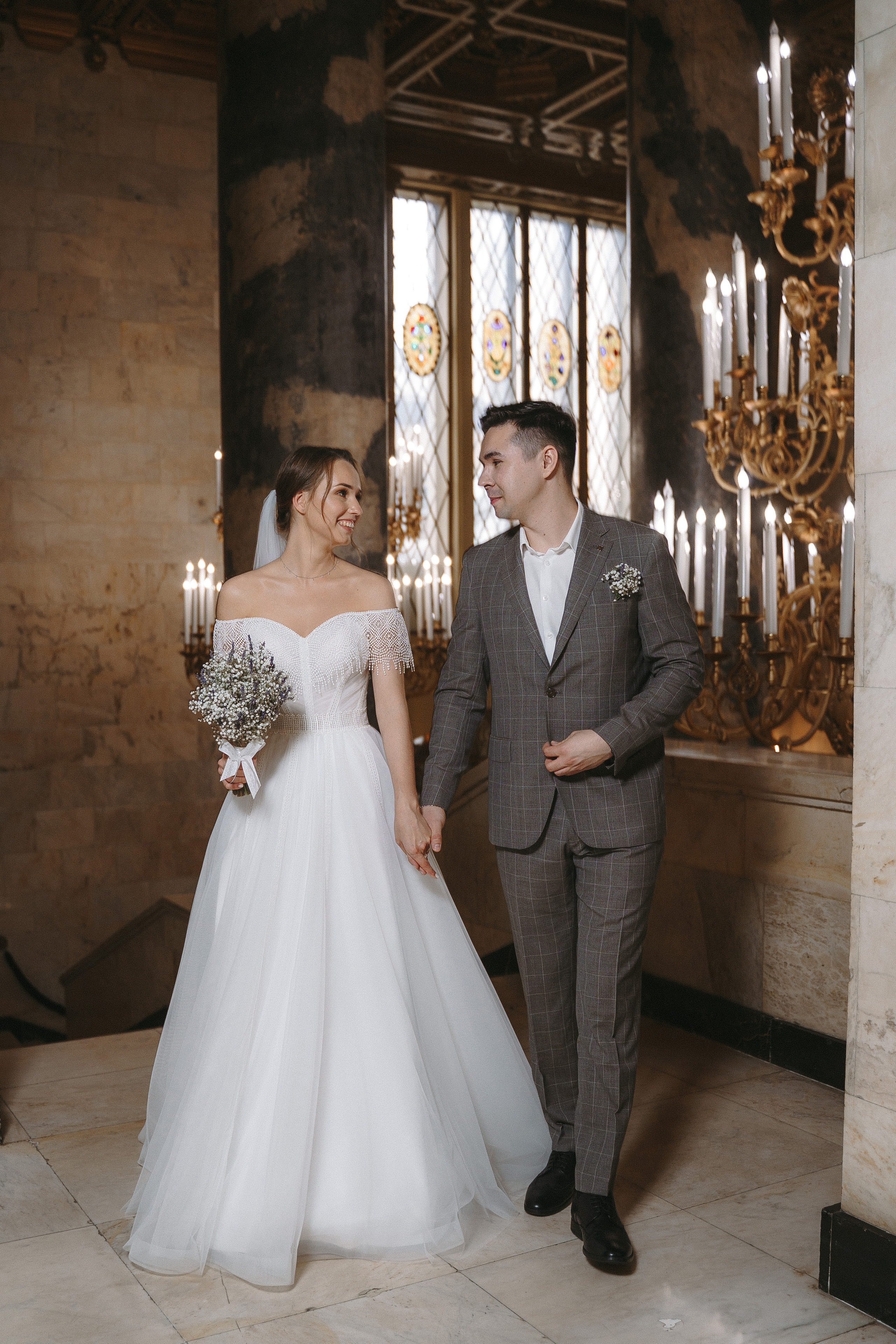 Свадебная фотосессия в отеле Hilton Moscow Leningradskaya 5*