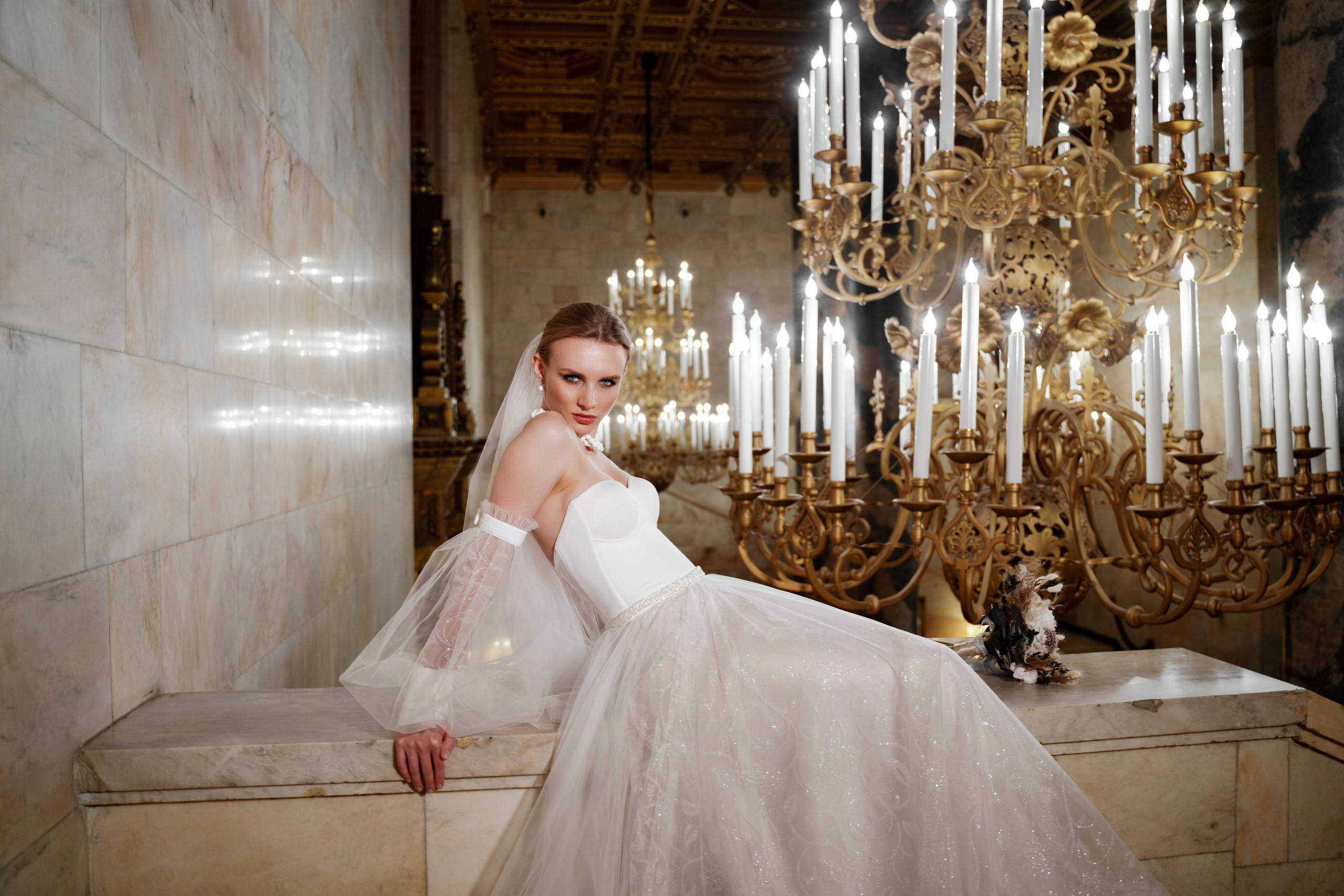 Свадебная фотосессия в отеле Hilton Moscow Leningradskaya 5