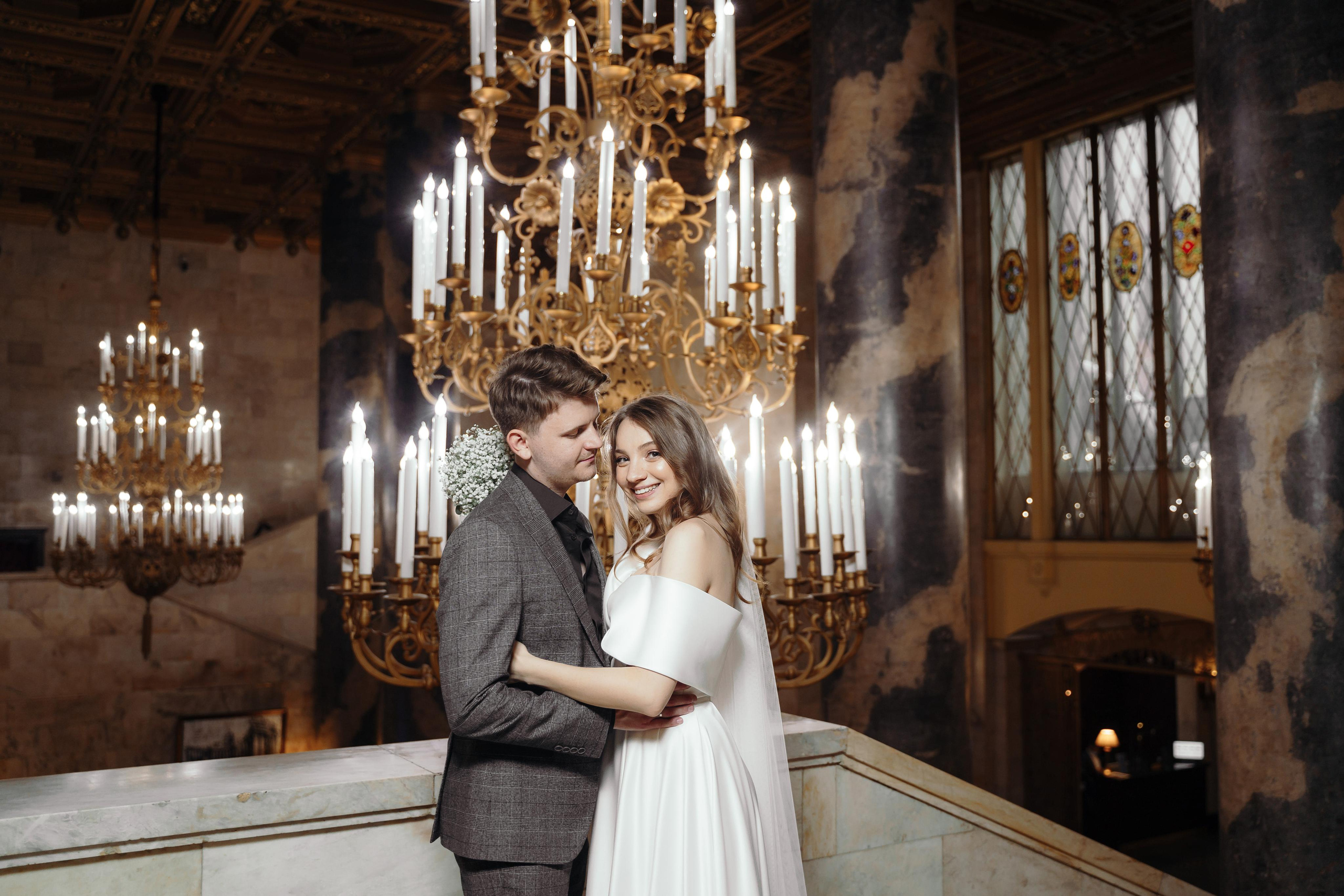 Свадебная фотосессия в отеле Hilton Moscow Leningradskaya 5*