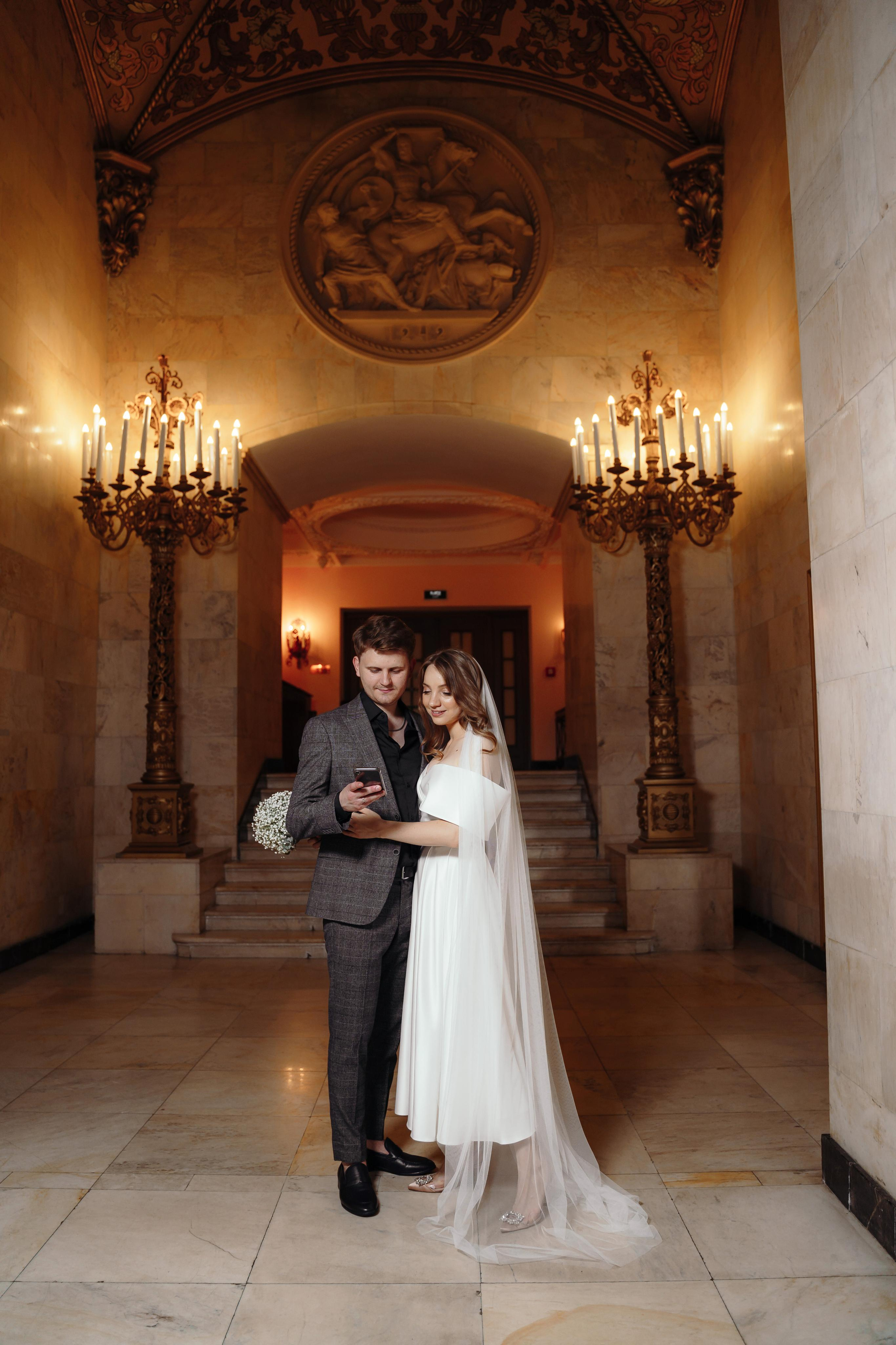 Свадебная фотосессия в отеле Hilton Moscow Leningradskaya 5*