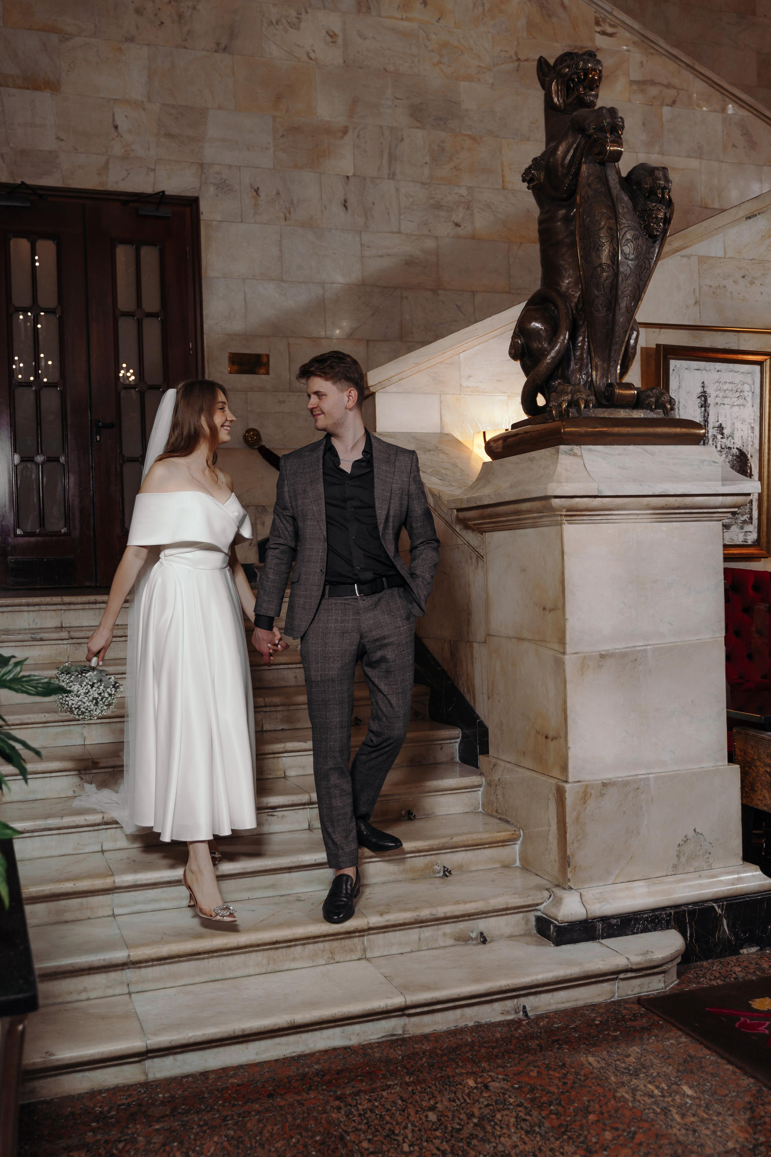 Свадебная фотосессия в отеле Hilton Moscow Leningradskaya 5*