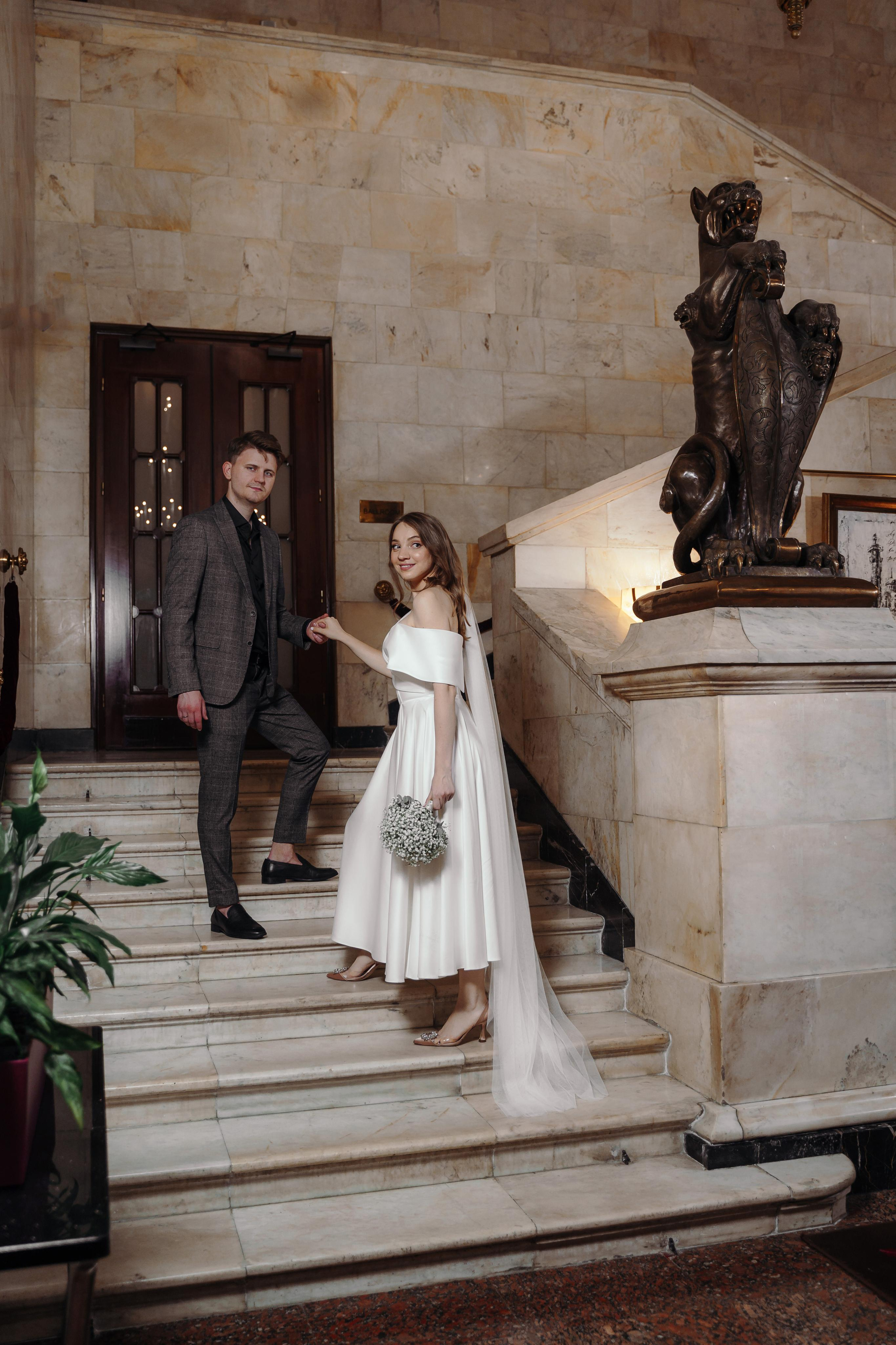 Свадебная фотосессия в отеле Hilton Moscow Leningradskaya 5*