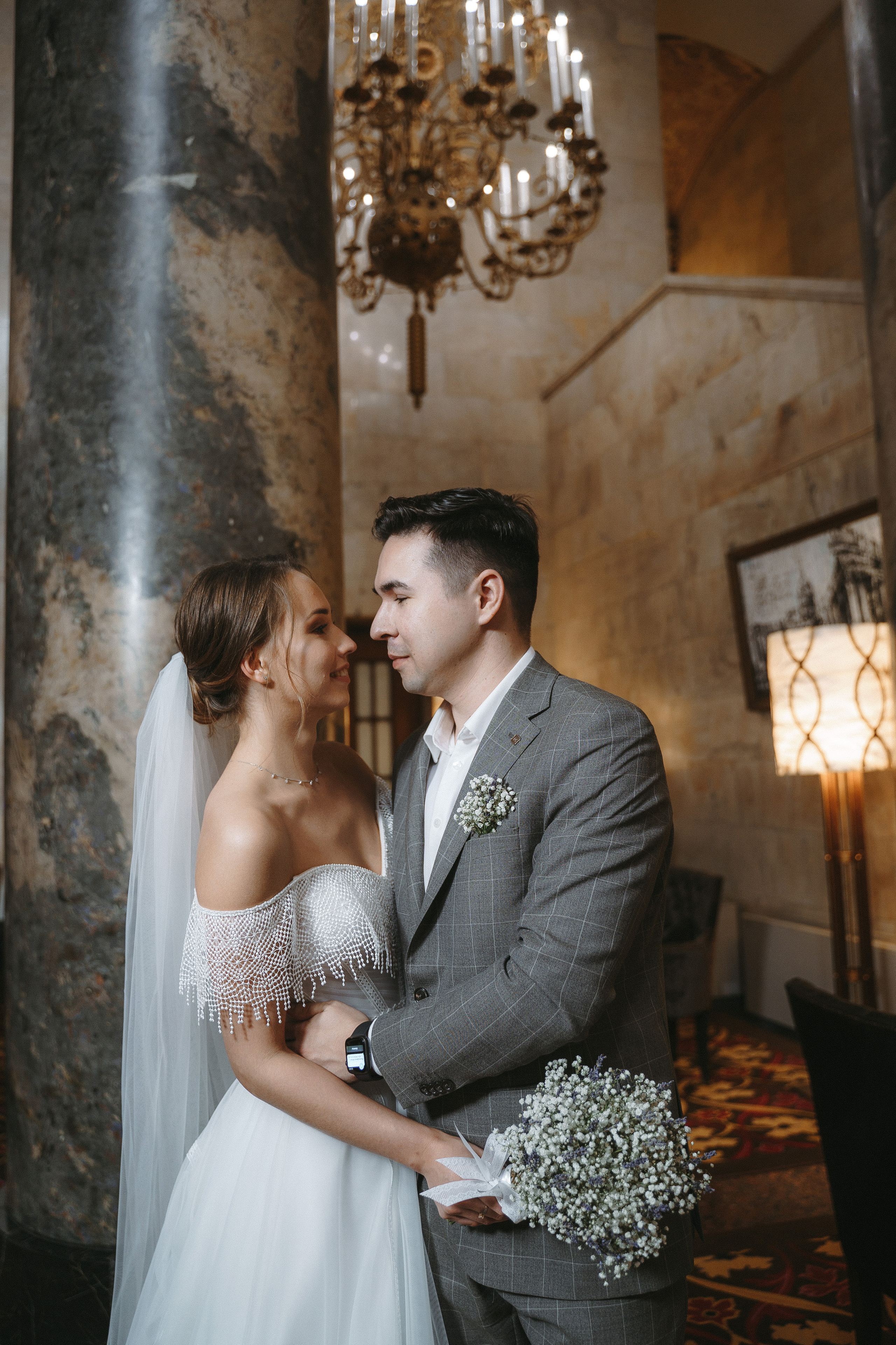 Свадебная фотосессия в отеле Hilton Moscow Leningradskaya 5*