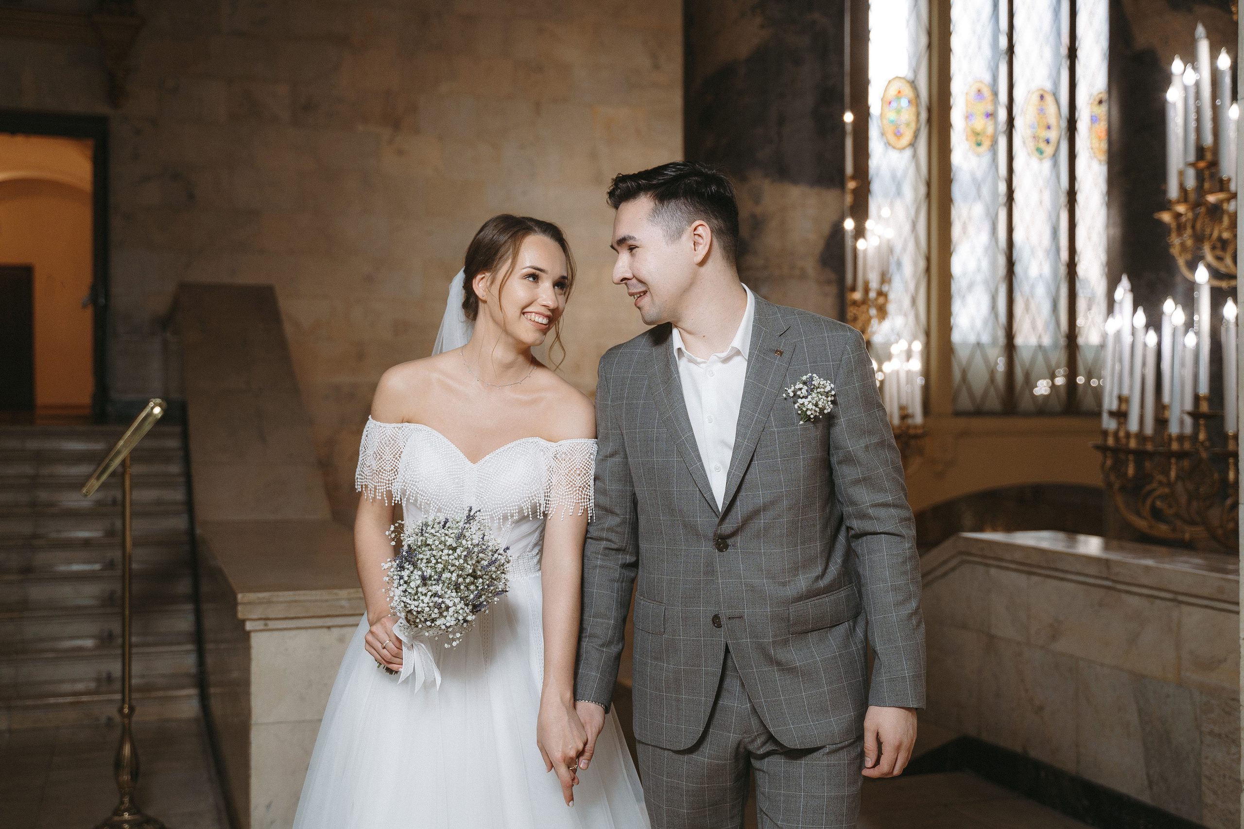 Свадебная фотосессия в отеле Hilton Moscow Leningradskaya 5*