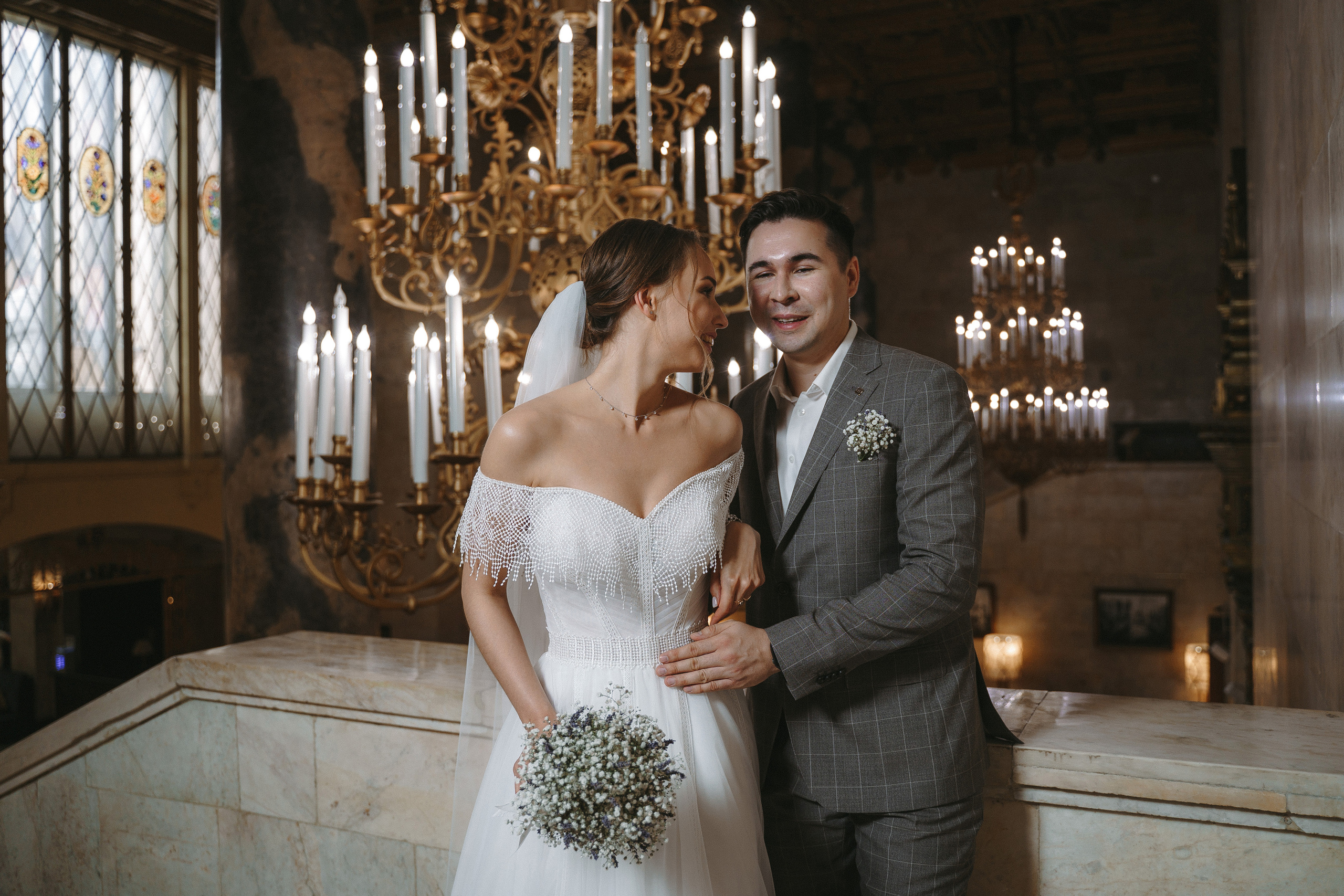 Свадебная фотосессия в отеле Hilton Moscow Leningradskaya 5*