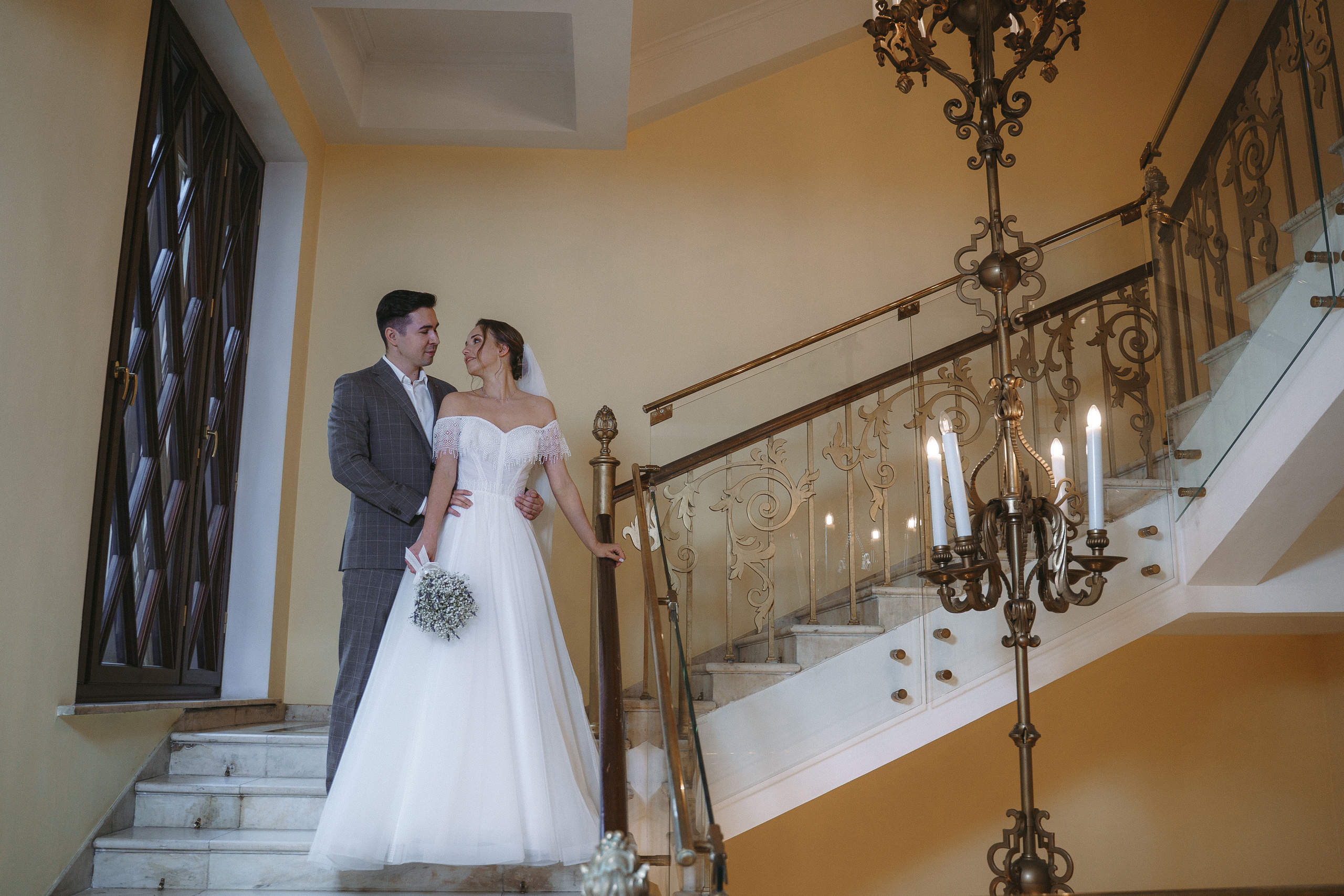 Свадебная фотосессия в отеле Hilton Moscow Leningradskaya 5*