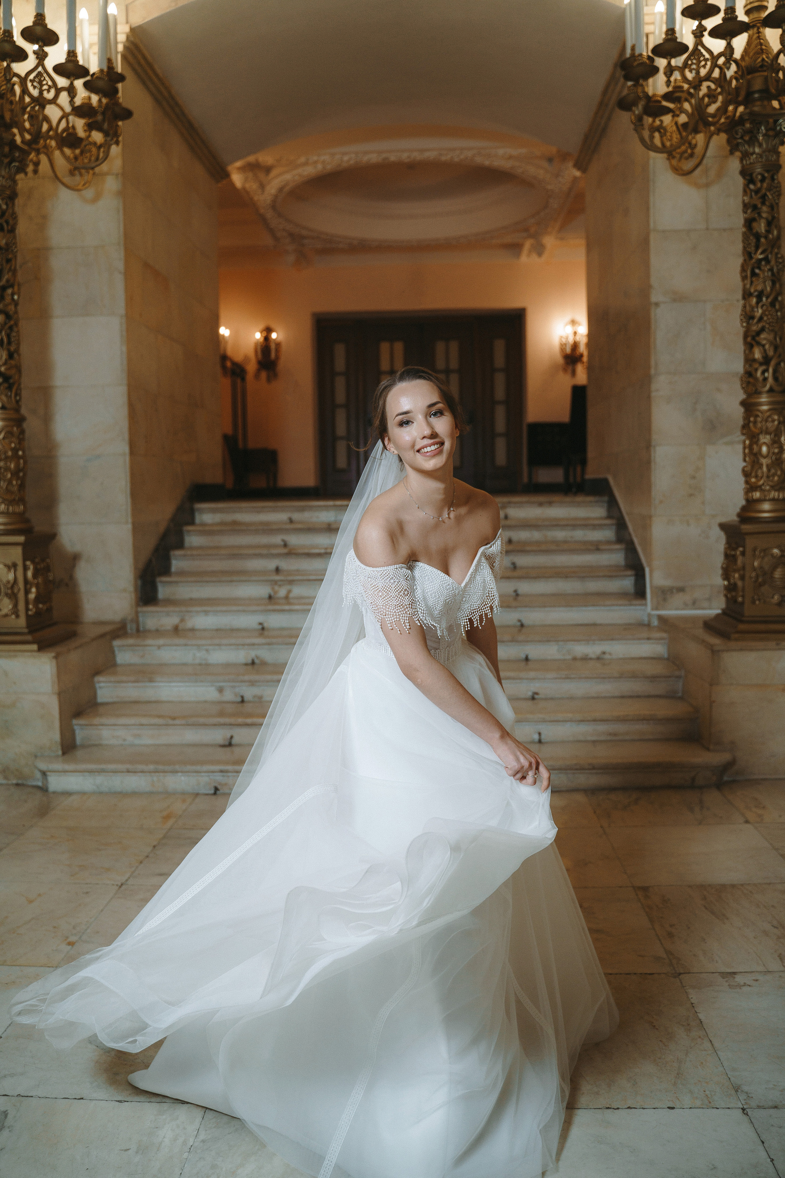 Свадебная фотосессия в отеле Hilton Moscow Leningradskaya 5*