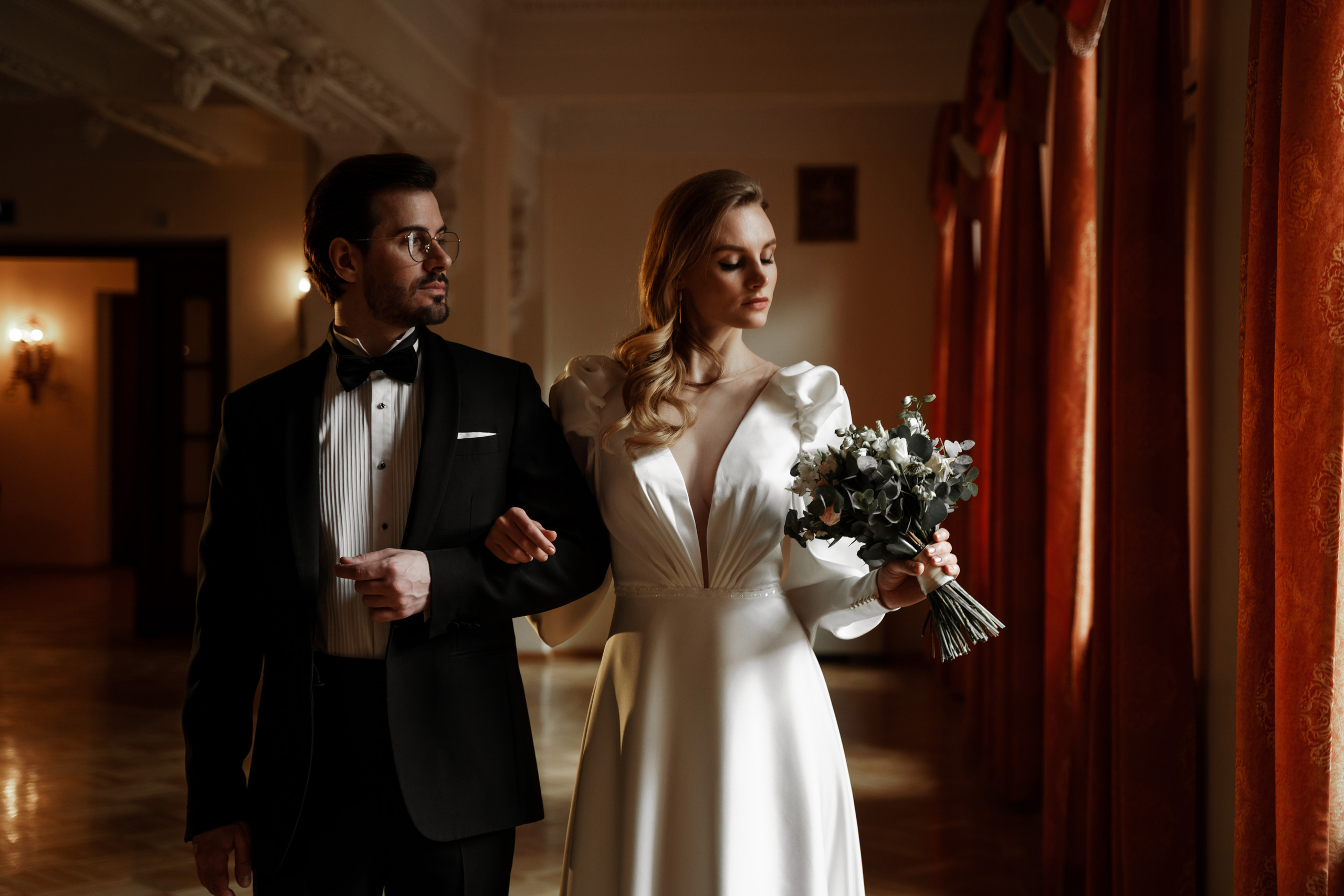 Свадебная фотосессия в отеле Hilton Moscow Leningradskaya 5