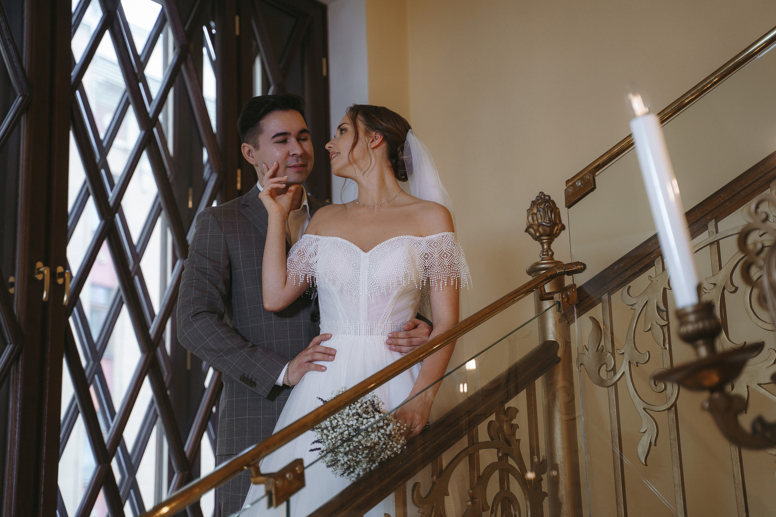 Свадебная фотосессия в отеле Hilton Moscow Leningradskaya 5*