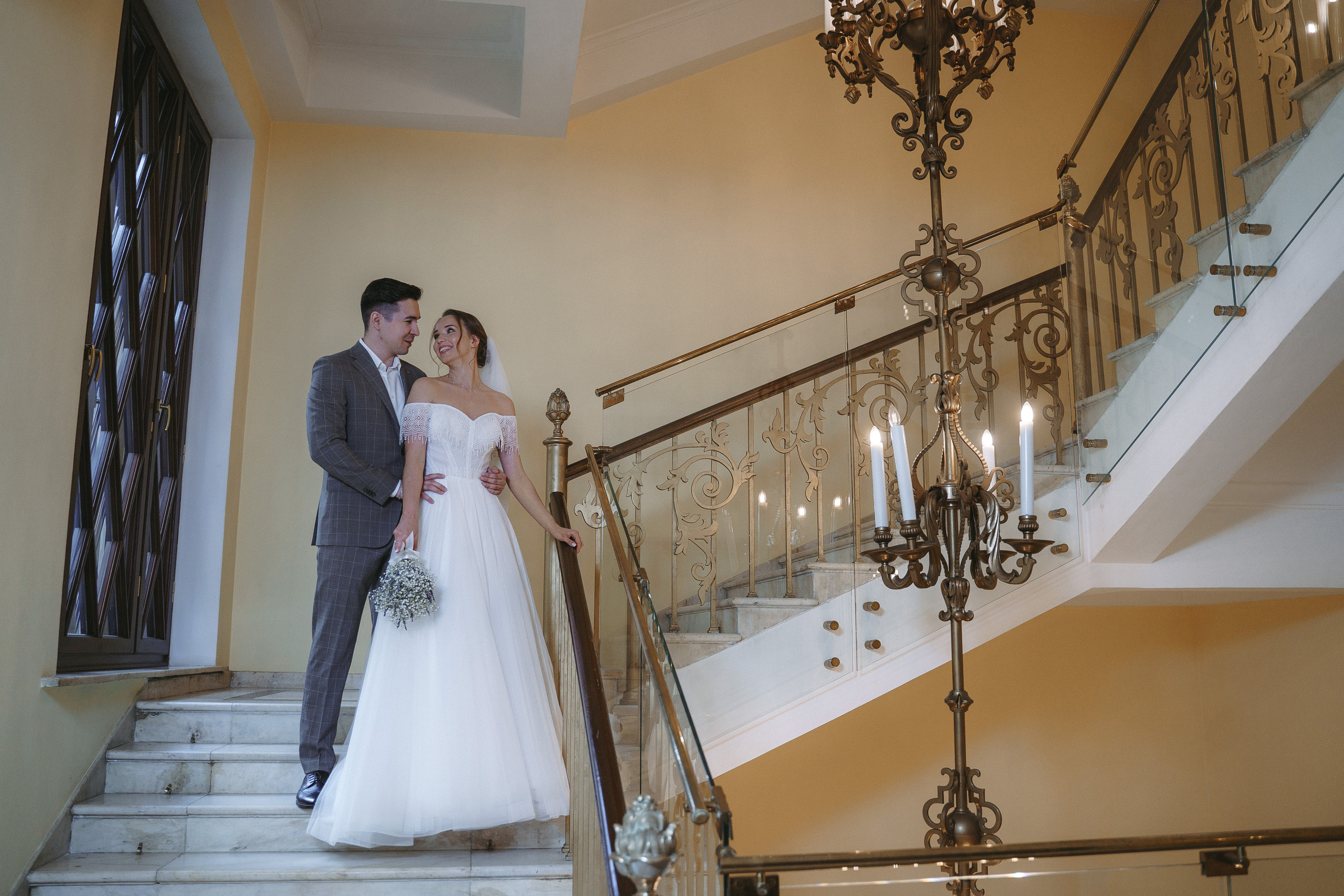 Свадебная фотосессия в отеле Hilton Moscow Leningradskaya 5*