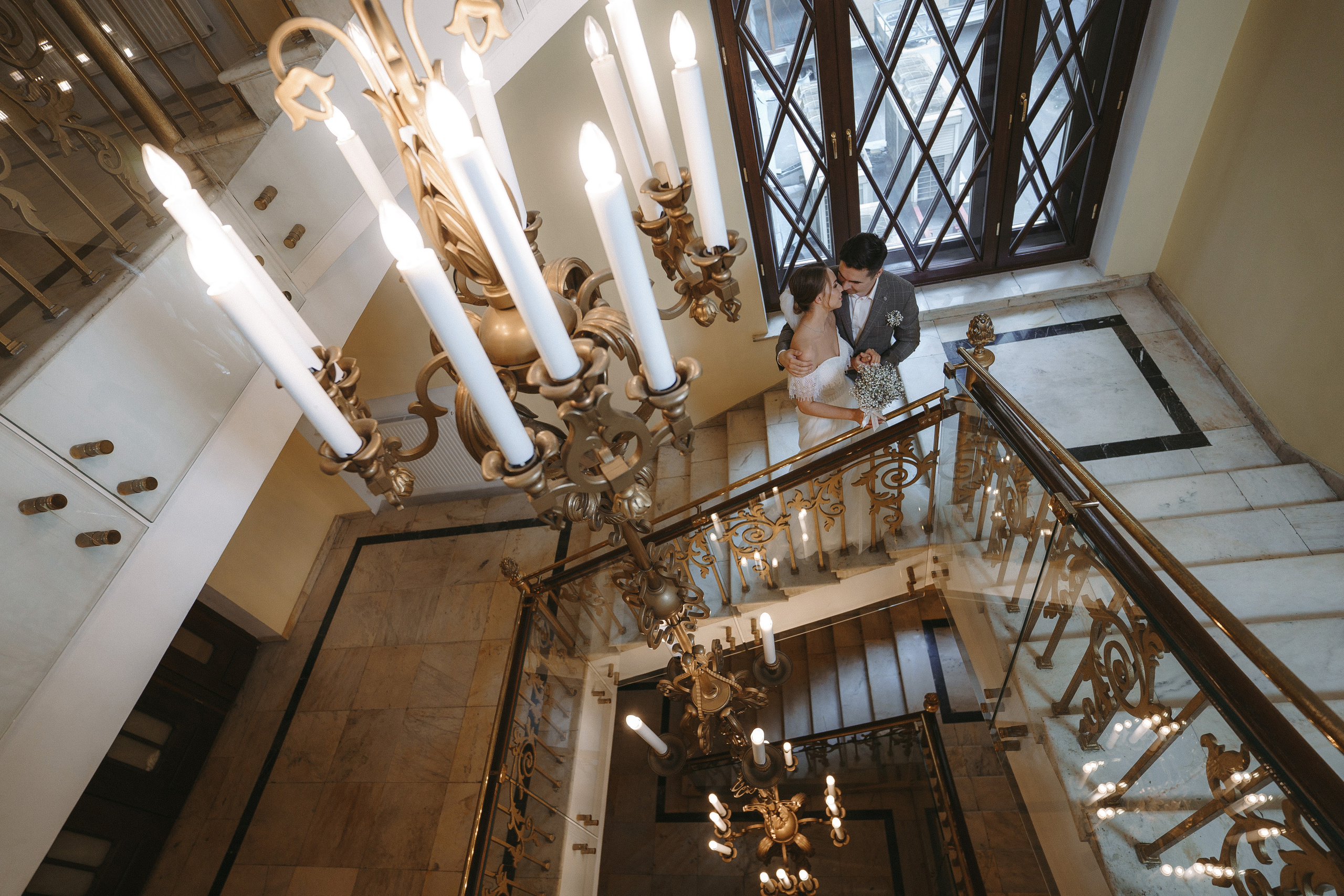 Свадебная фотосессия в отеле Hilton Moscow Leningradskaya 5*