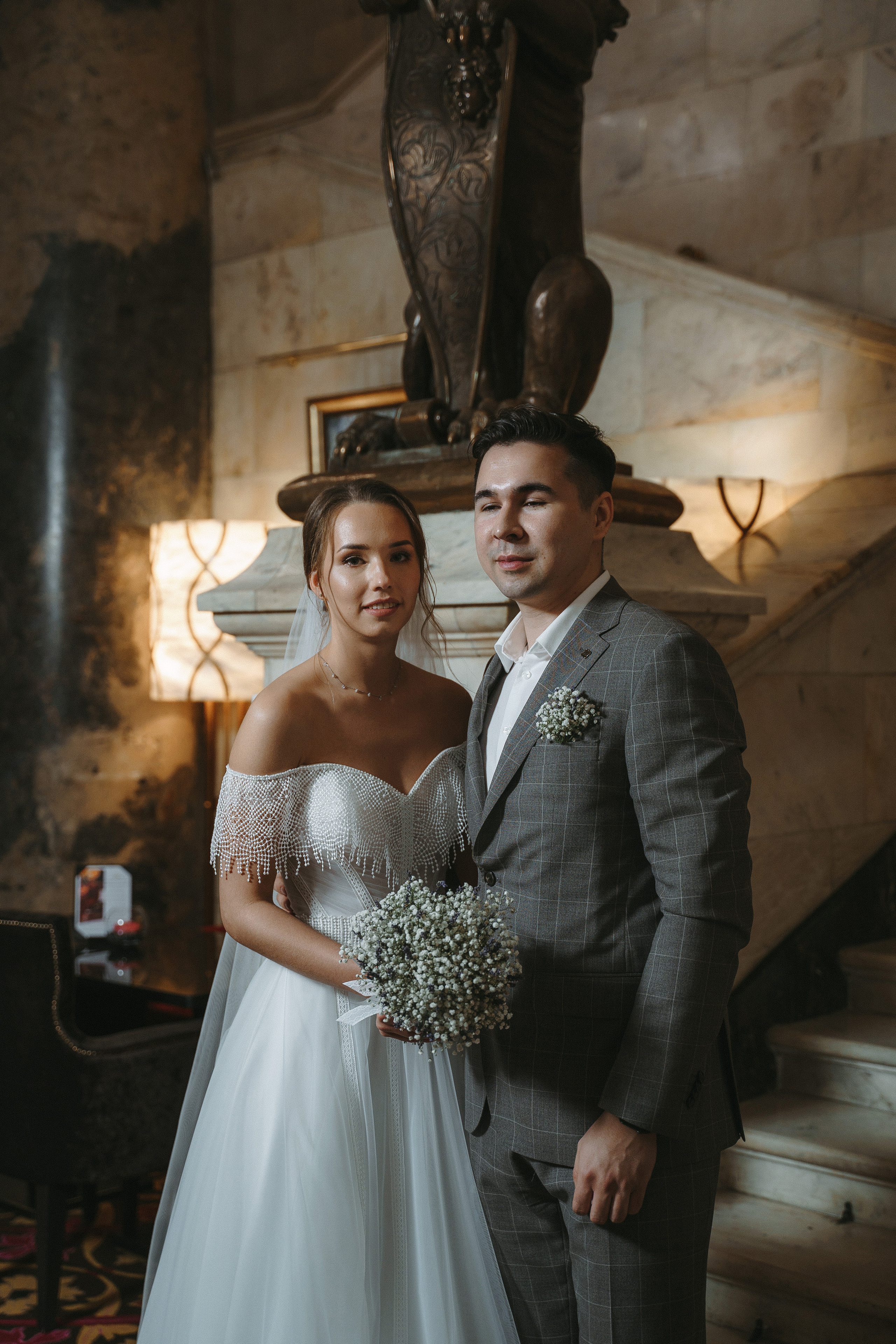 Свадебная фотосессия в отеле Hilton Moscow Leningradskaya 5*