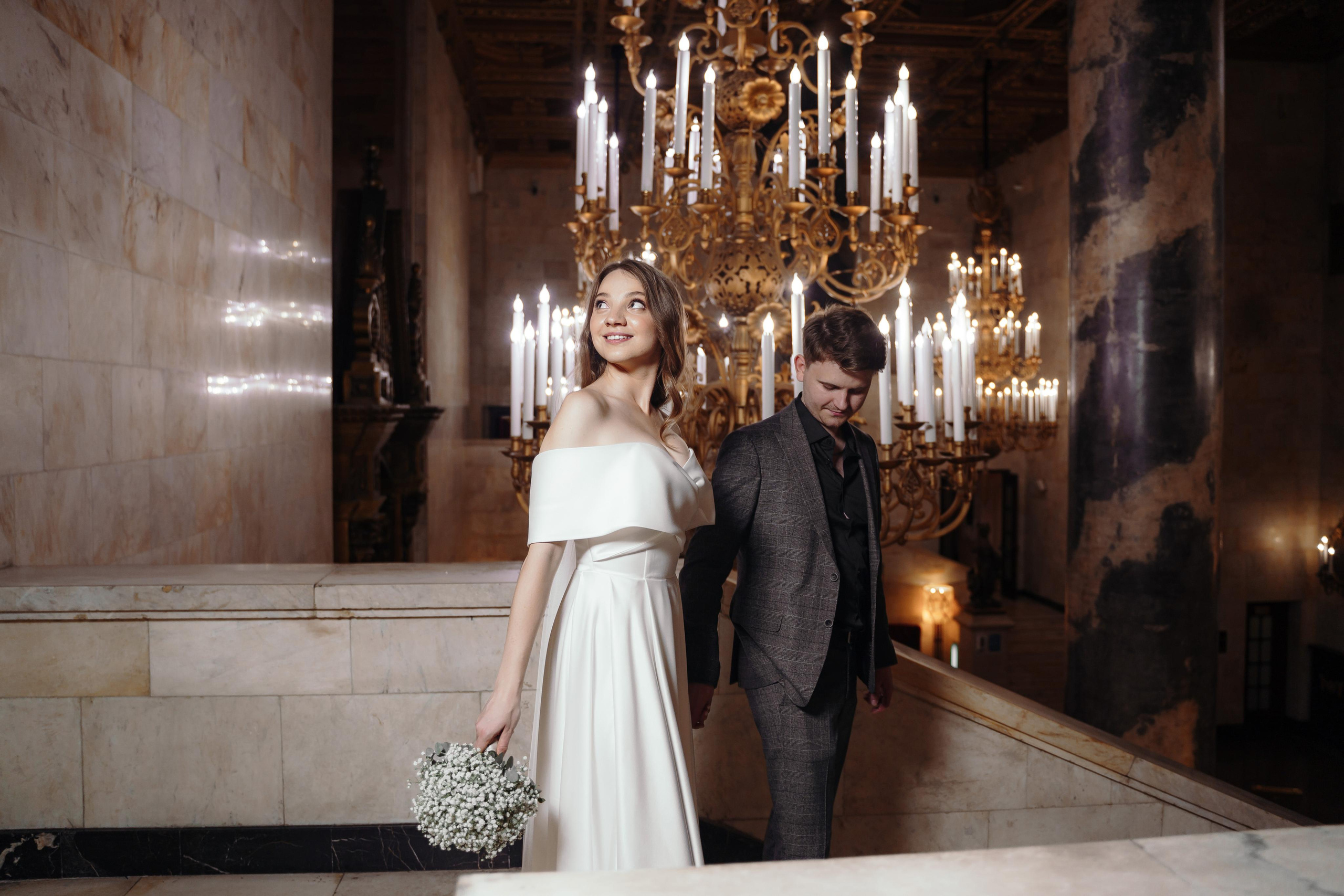 Свадебная фотосессия в отеле Hilton Moscow Leningradskaya 5*