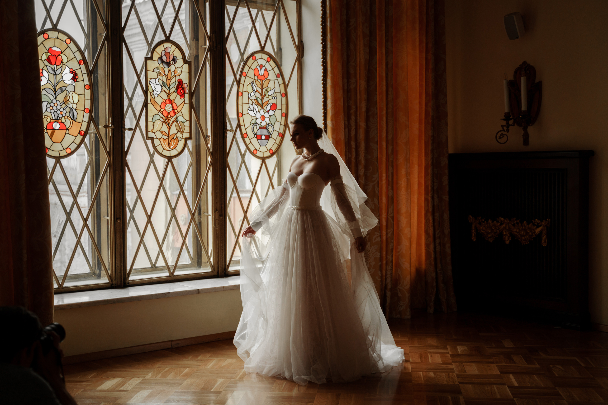 Свадебная фотосессия в отеле Hilton Moscow Leningradskaya 5