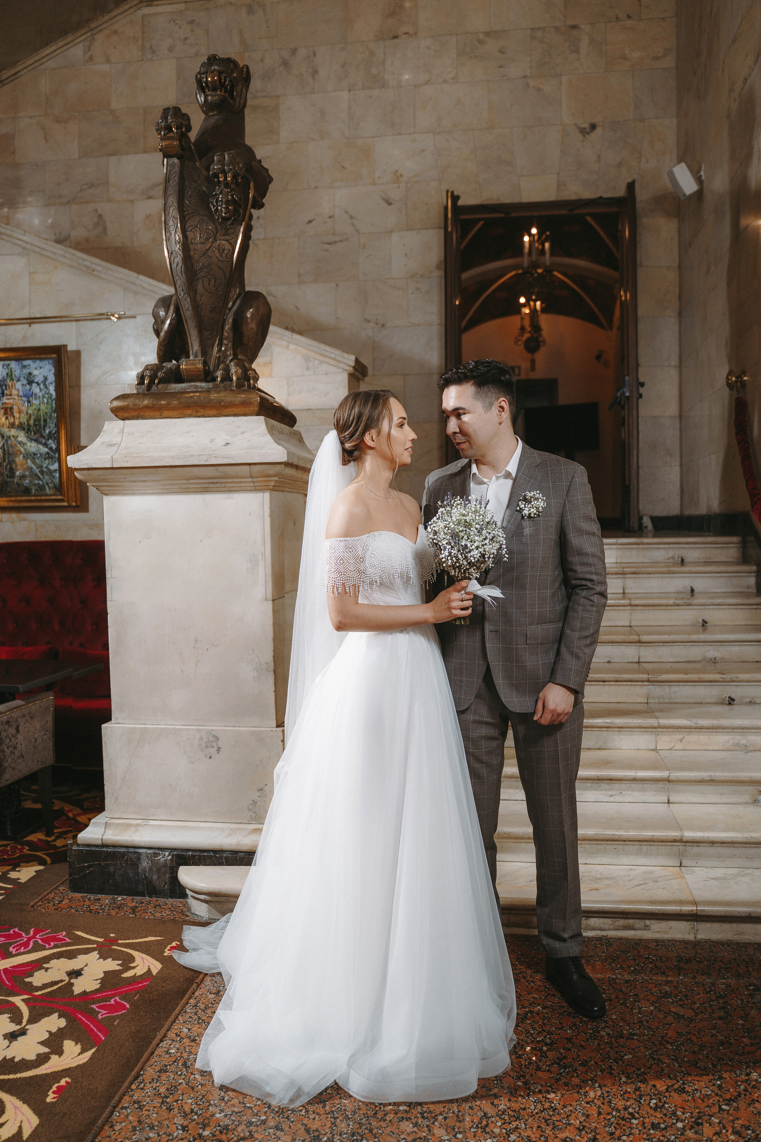 Свадебная фотосессия в отеле Hilton Moscow Leningradskaya 5*