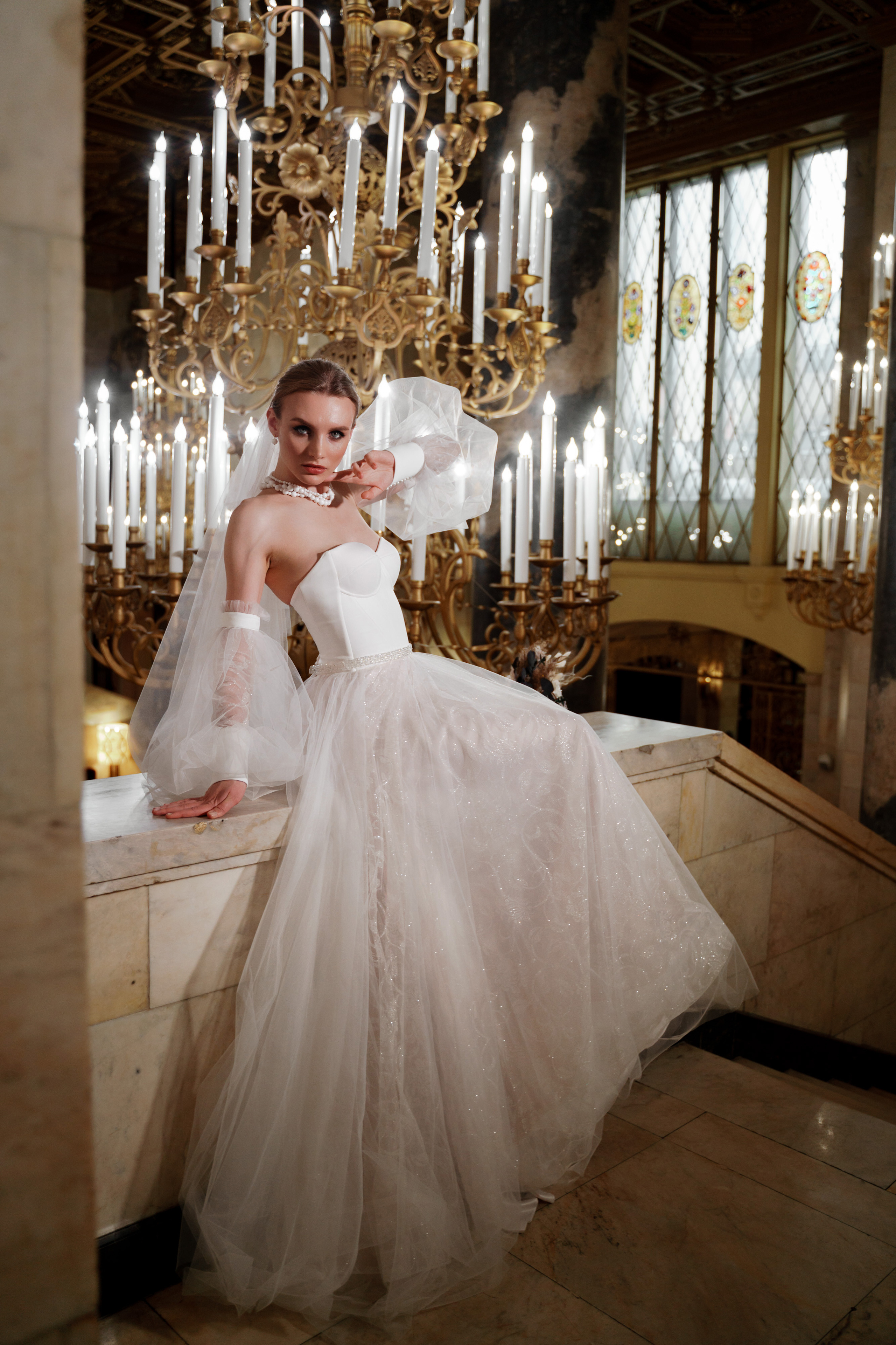 Свадебная фотосессия в отеле Hilton Moscow Leningradskaya 5