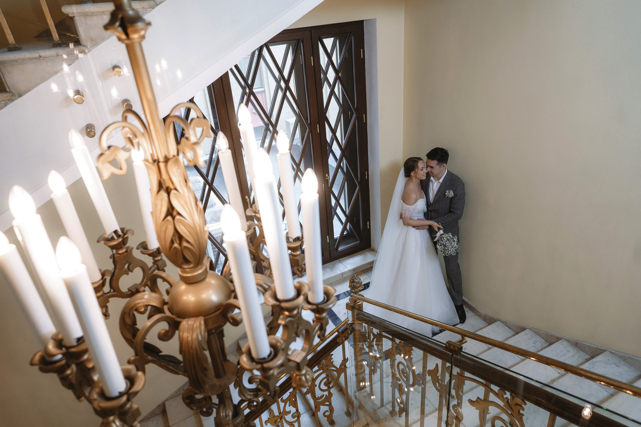 Свадебная фотосессия в отеле Hilton Moscow Leningradskaya 5*