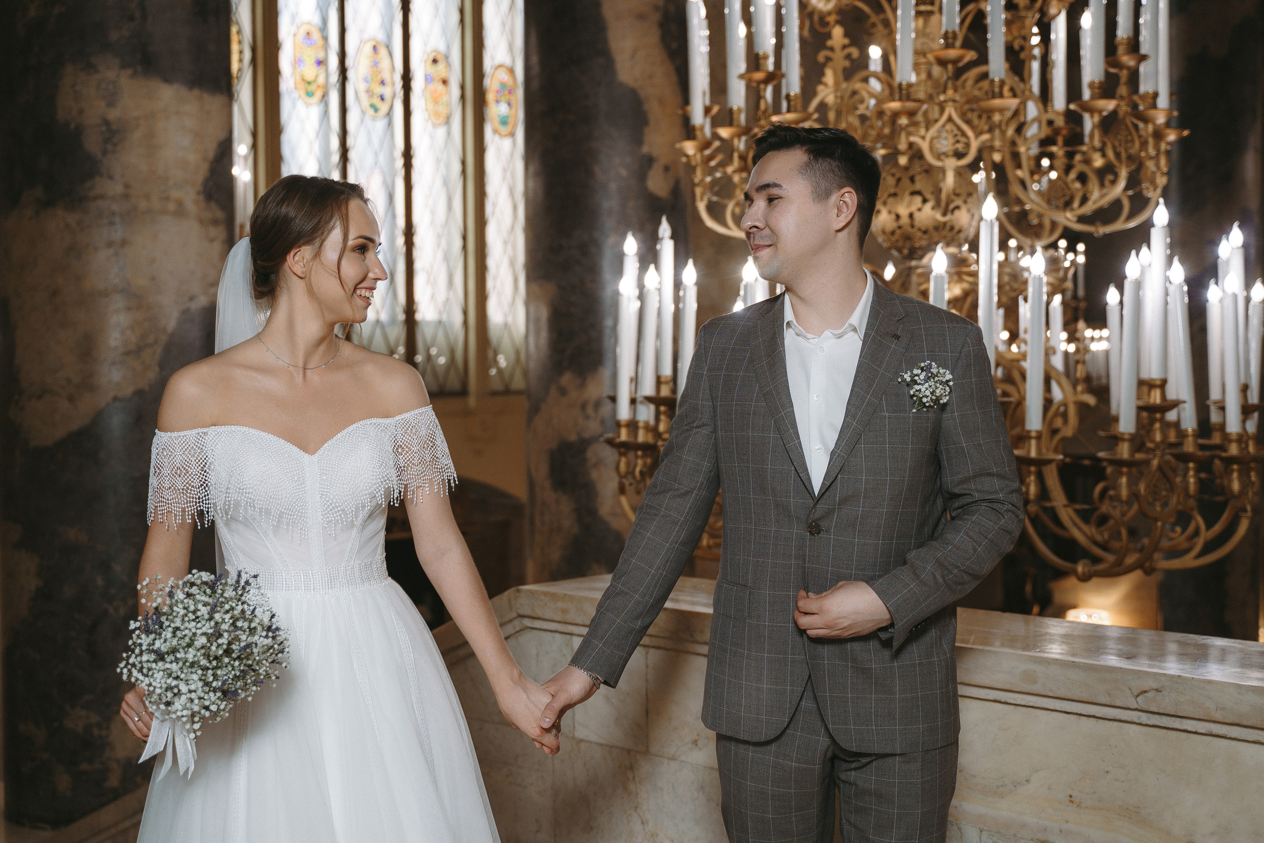 Свадебная фотосессия в отеле Hilton Moscow Leningradskaya 5*