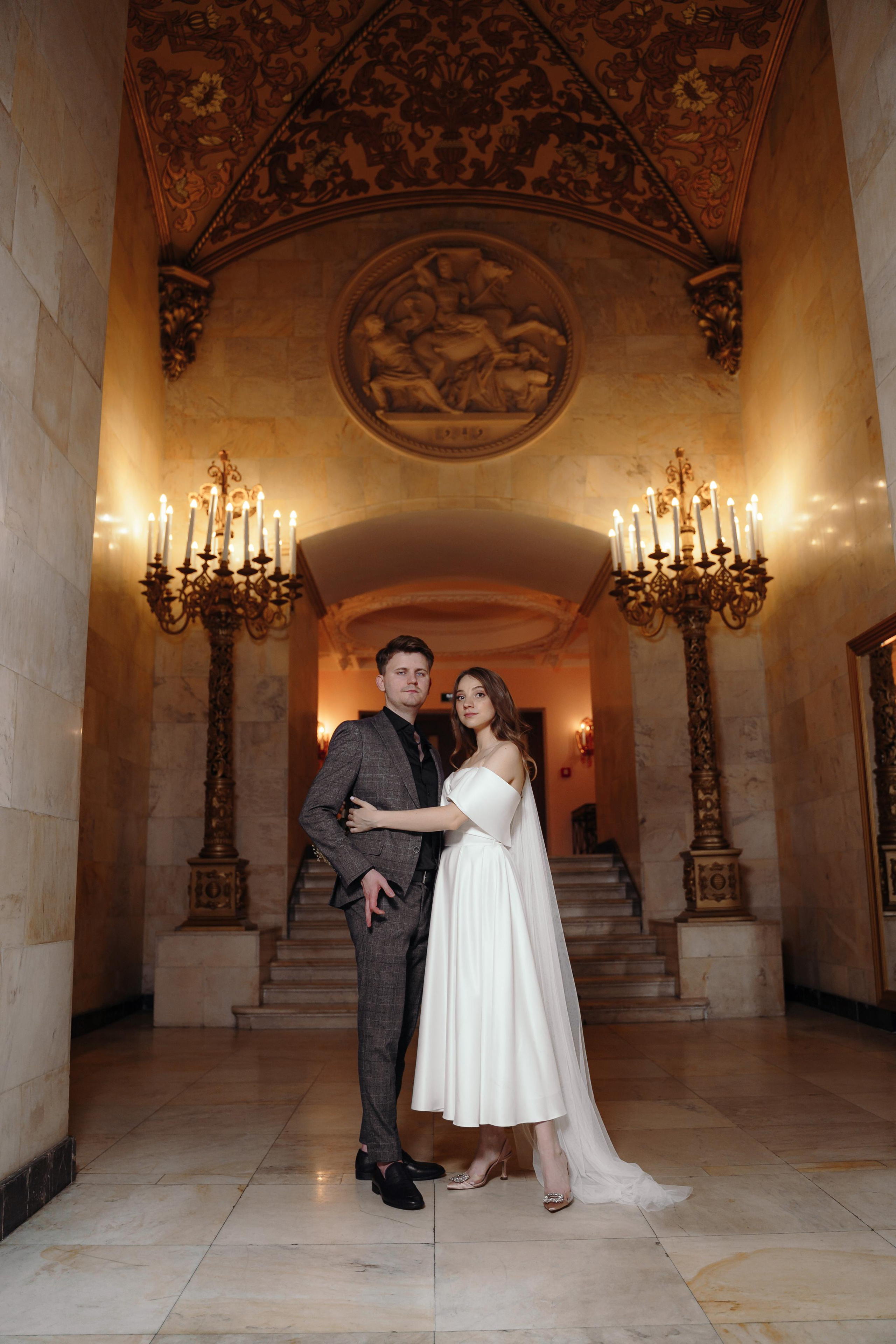 Свадебная фотосессия в отеле Hilton Moscow Leningradskaya 5*