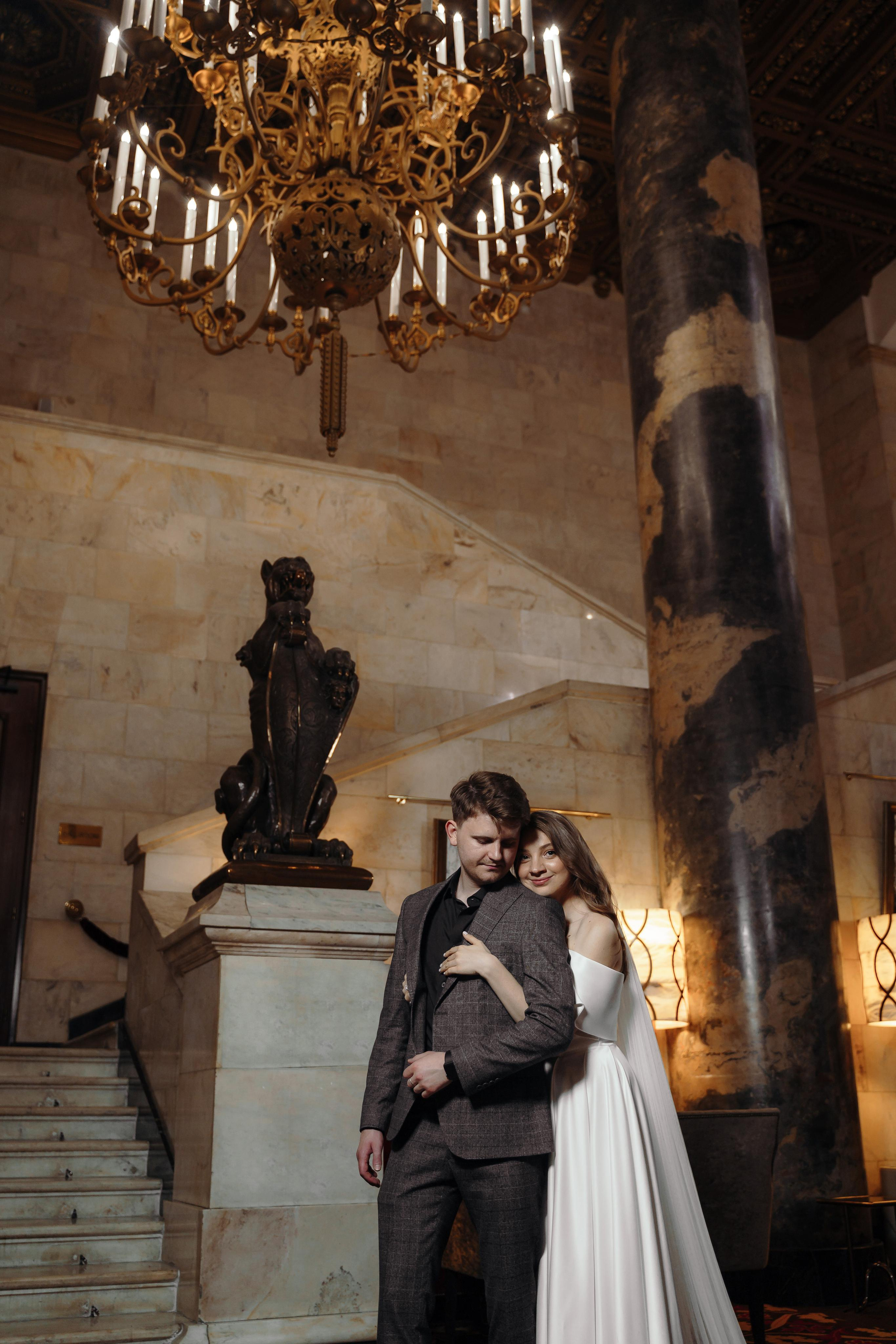 Свадебная фотосессия в отеле Hilton Moscow Leningradskaya 5*