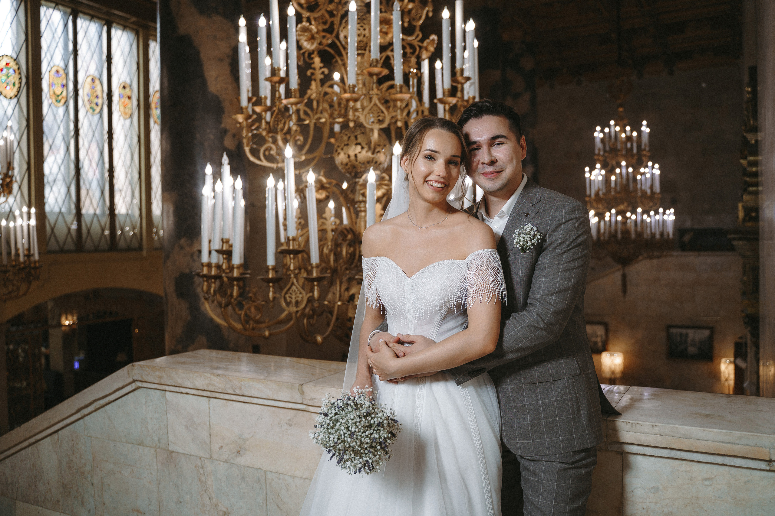 Свадебная фотосессия в отеле Hilton Moscow Leningradskaya 5*