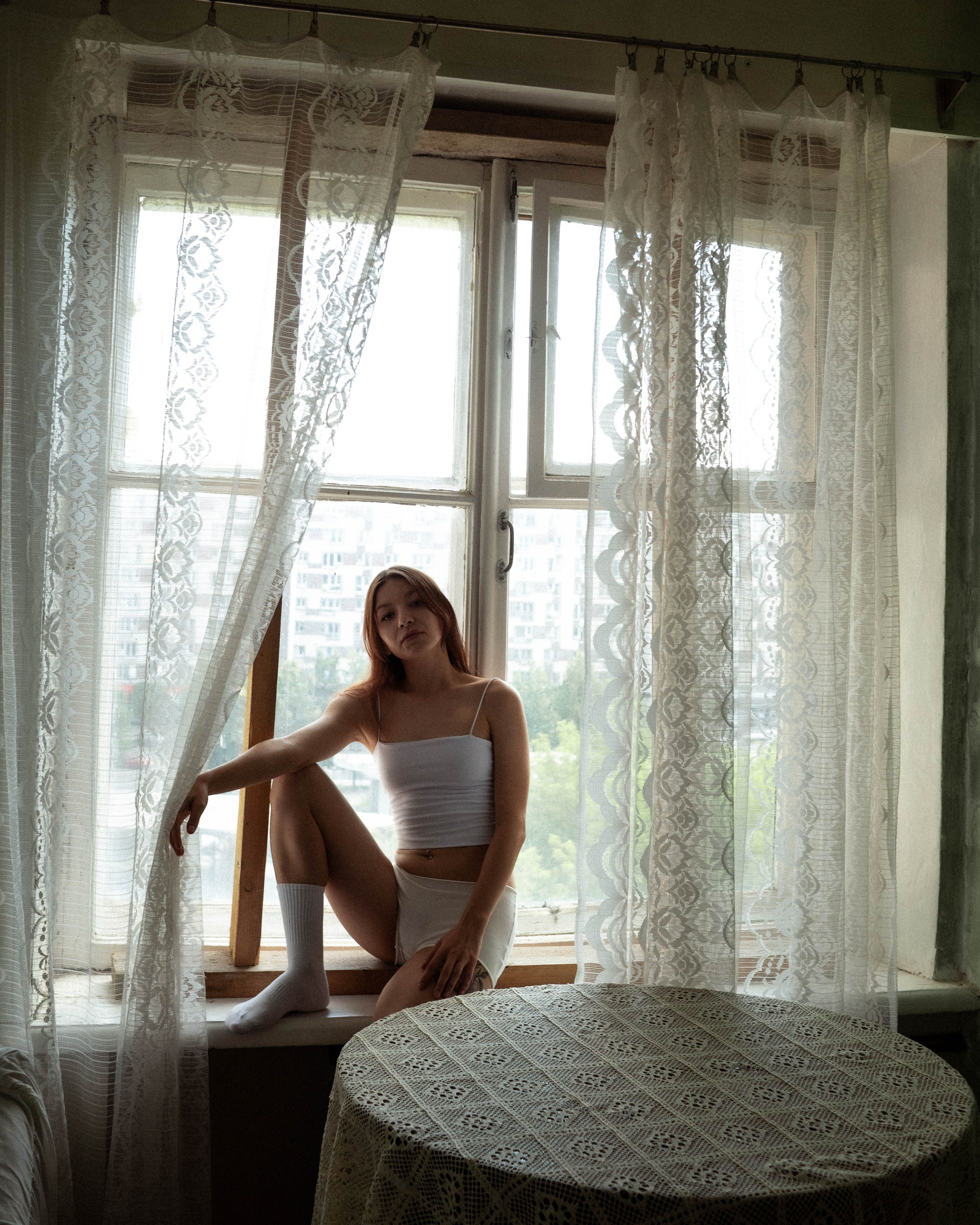 Аня. Женский фотограф. Создатель украшений ручной работы. Модель