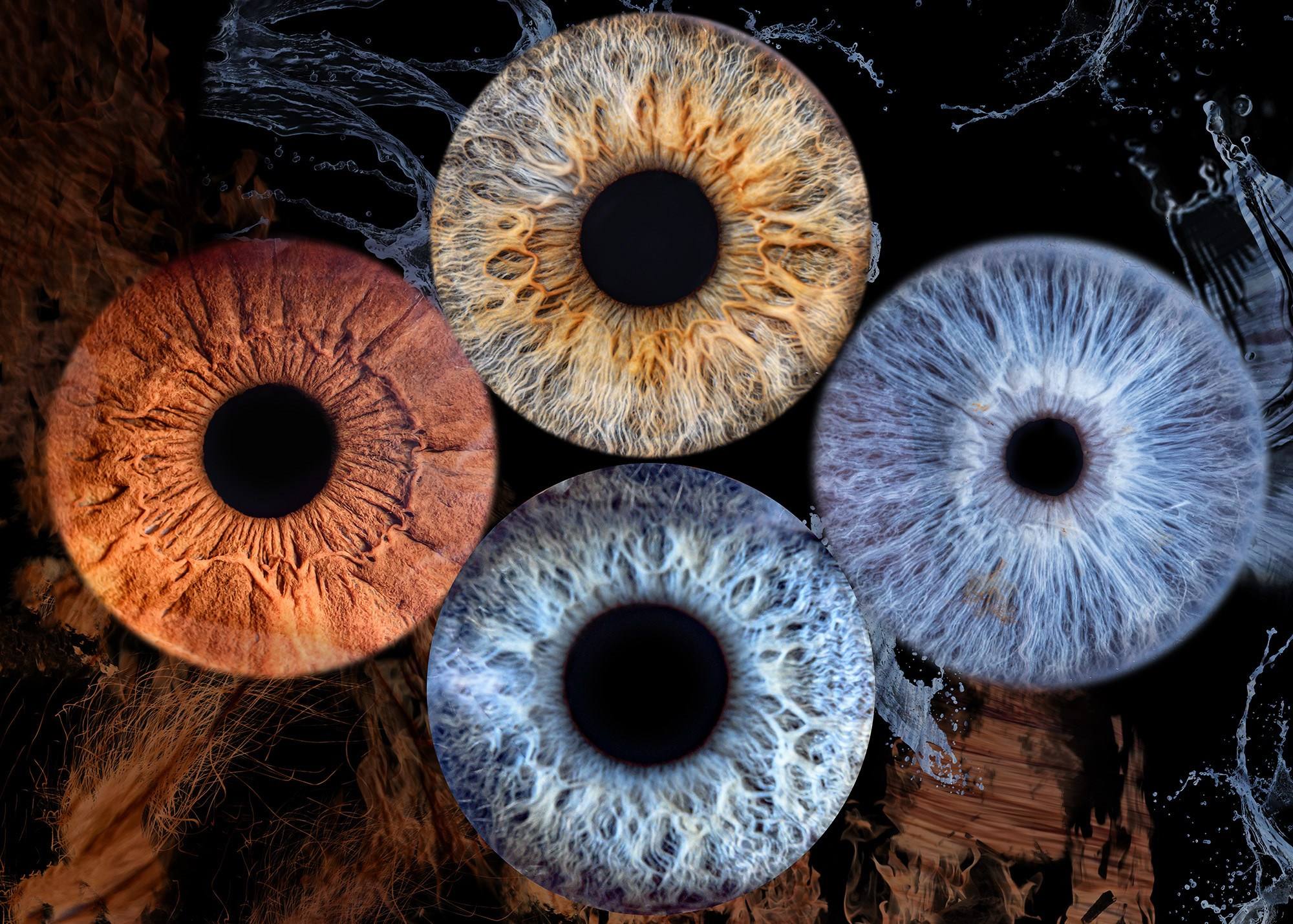 Лучшая фотография радужки глаза в Ростове. Профессиональная фотосъемка. Ростов-на-Дону