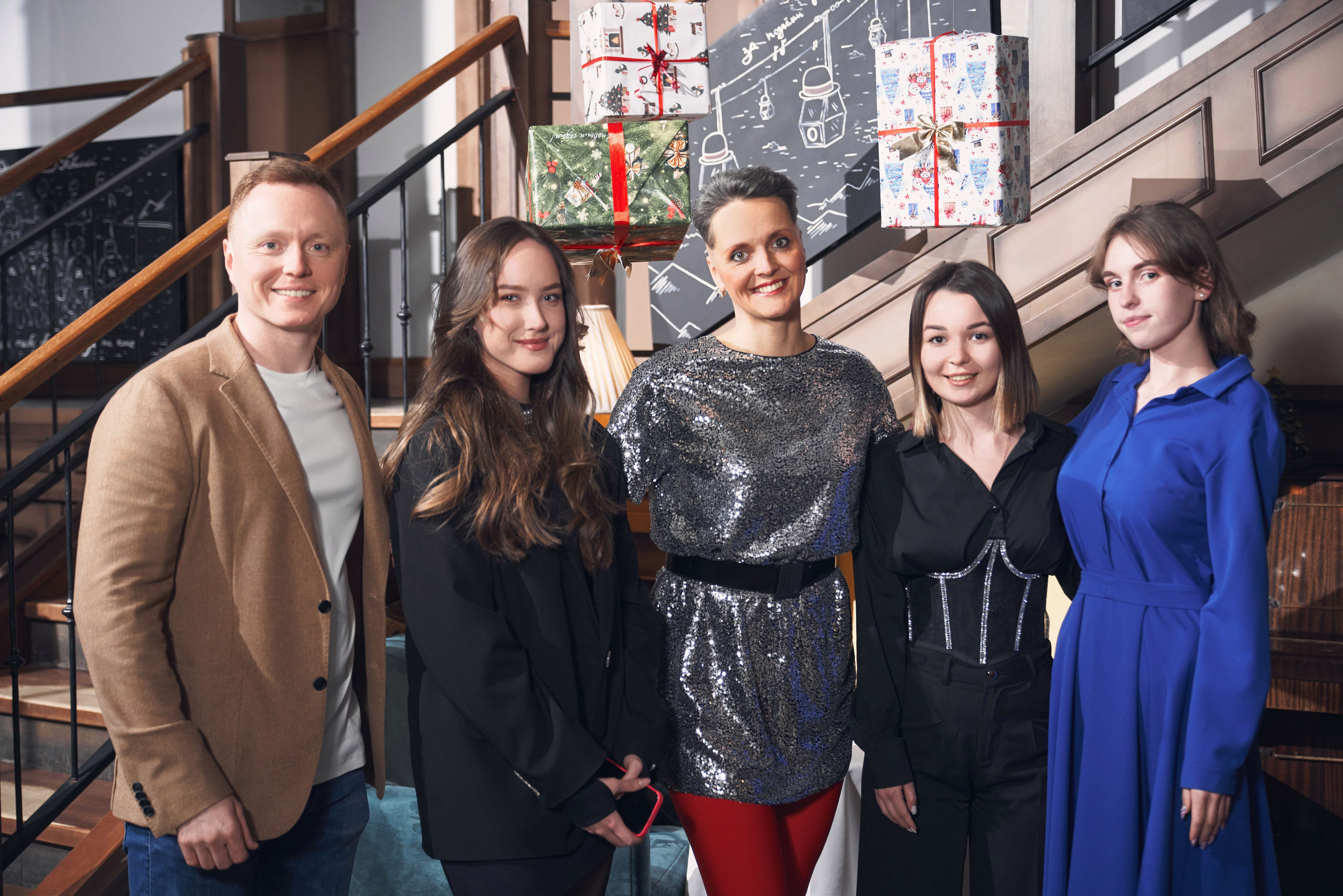 Новогодний корпоратив сети фитнесс клубов «Анатомия» — фотограф Опарин