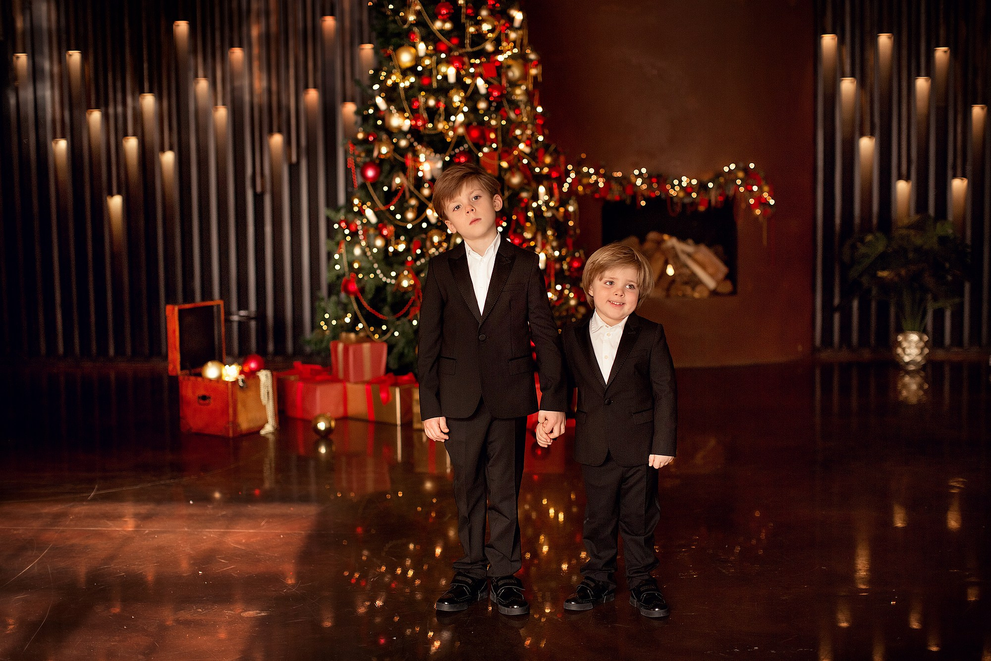 Новогодняя Фотосессия в вечернем стиле. Tatyana Nadezhdina Family photographer