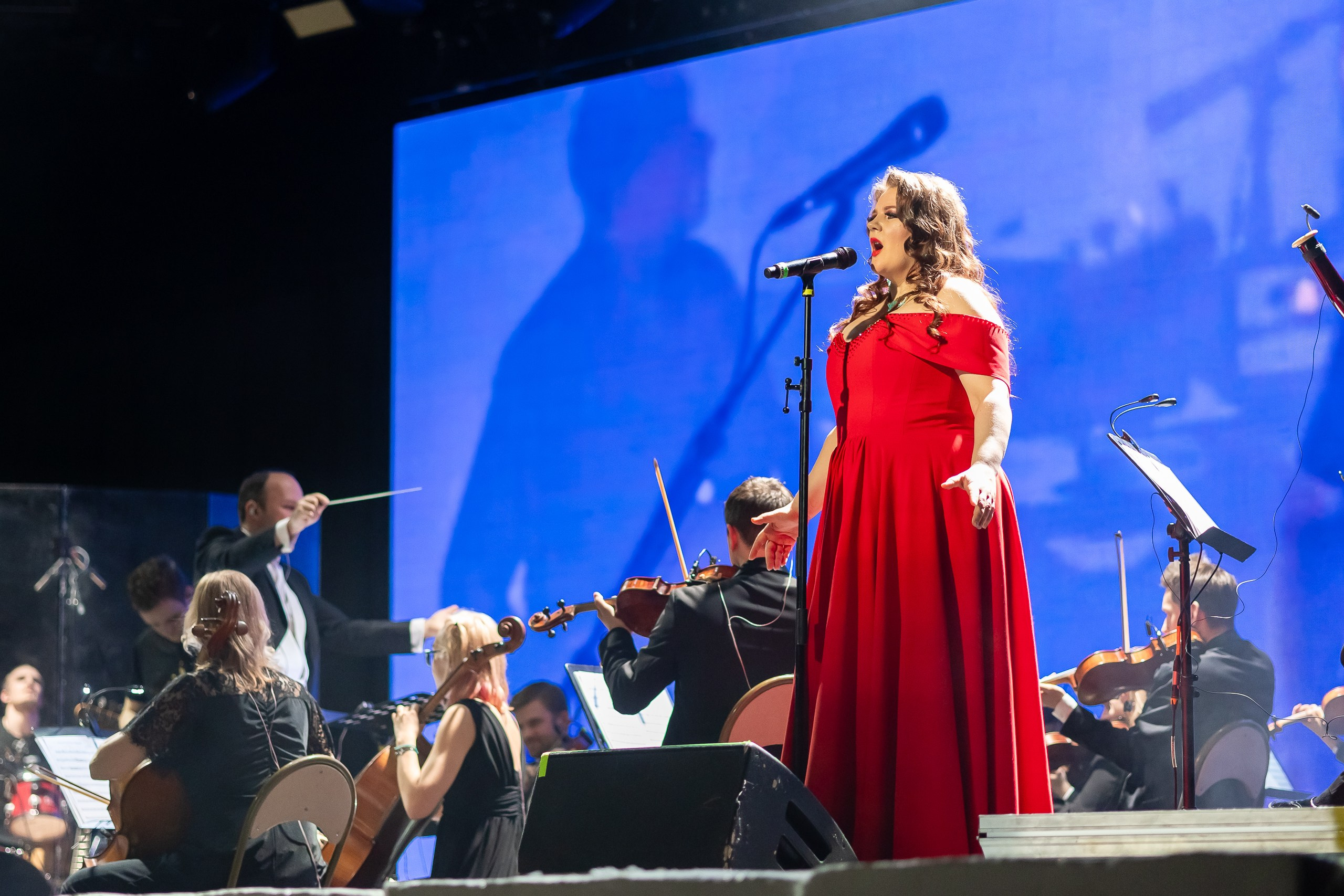 Репортаж с концерта «Симфоническое PINK FLOYD SHOW». Фотограф в Санкт-Петербурге — Сергей Петров