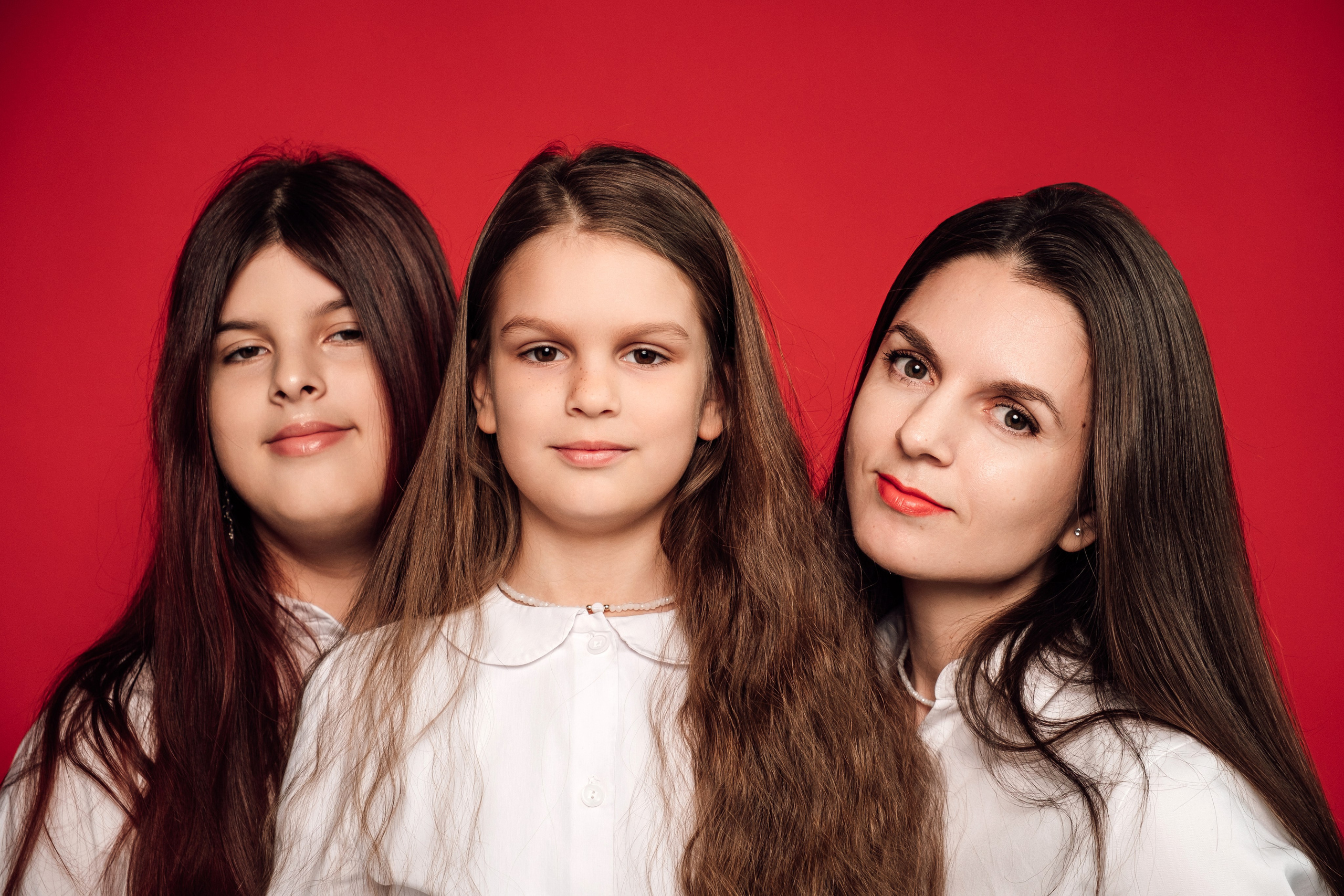 Семейная съёмка Света с дочками. Фотограф и видеограф Анна Жагорина