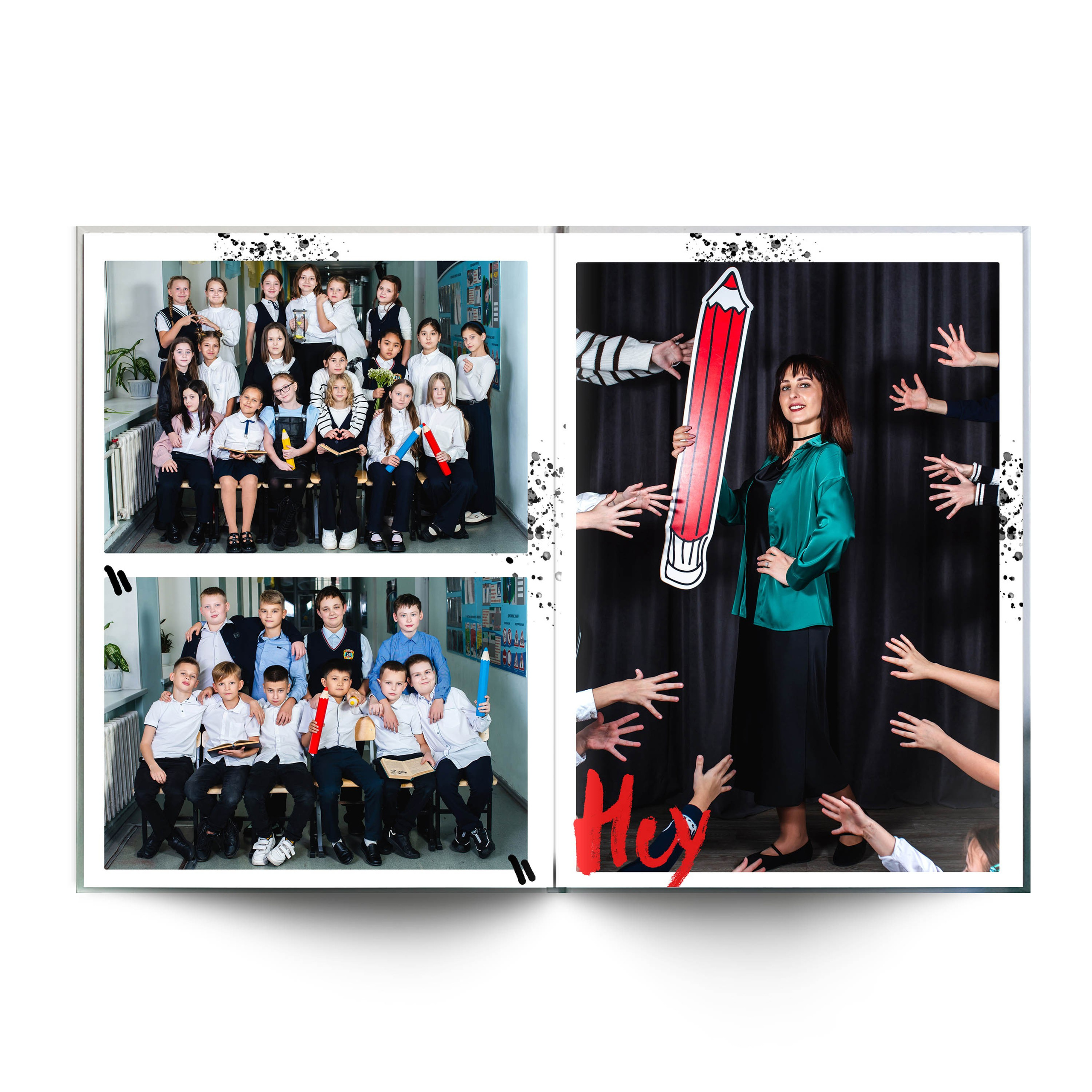 4 класс Альбом ПРЕМИУМ. Школьные фотографы Сергей и Олеся Мельниковы
