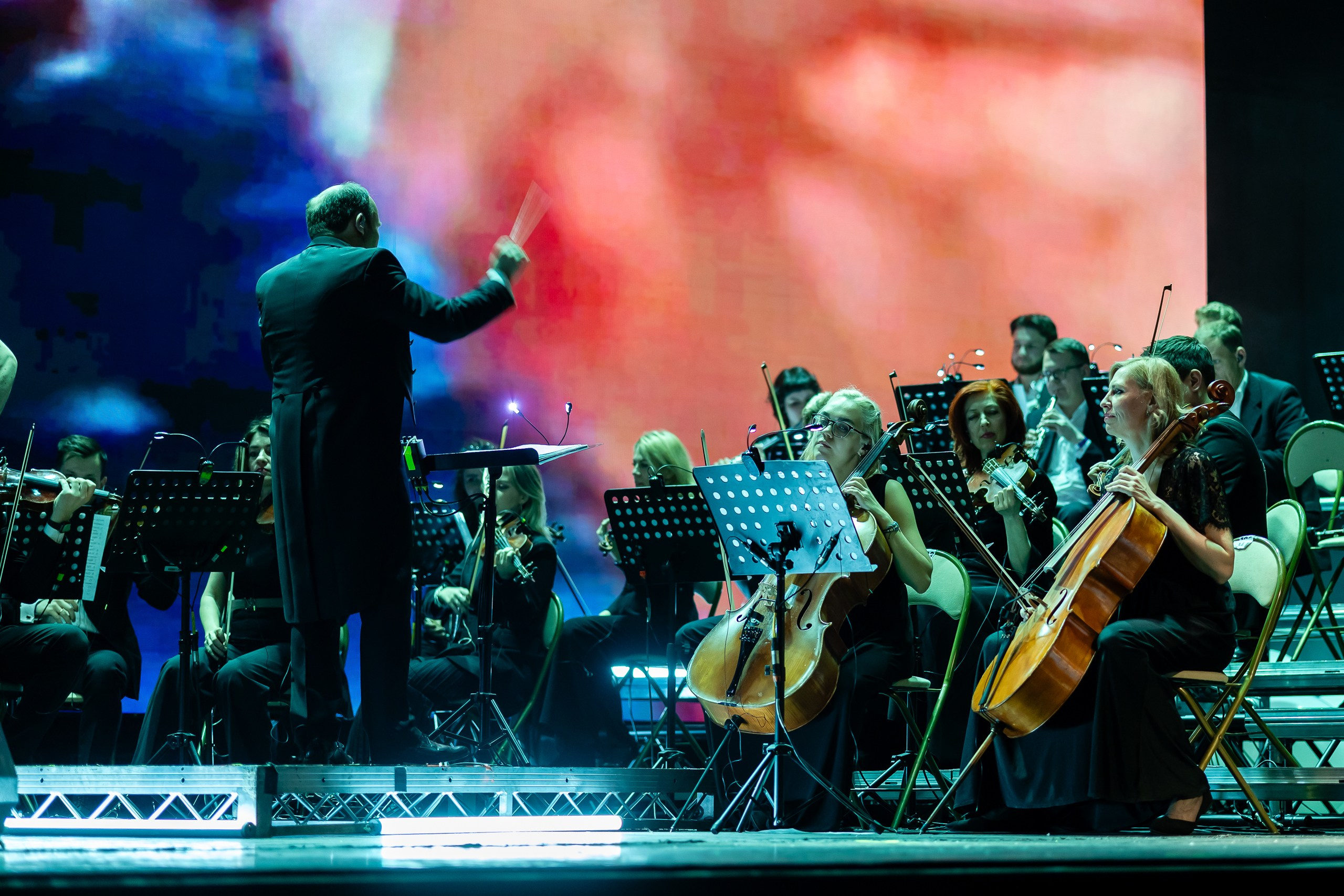 Репортаж с концерта «Симфоническое PINK FLOYD SHOW». Фотограф в Санкт-Петербурге — Сергей Петров
