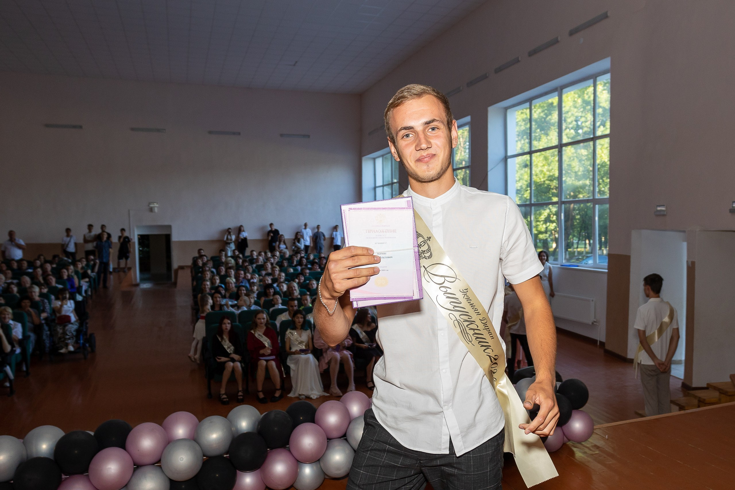 Вручение аттестата 2024 г. Выпускные альбомы Майкоп, Краснодар Елена Золотарева