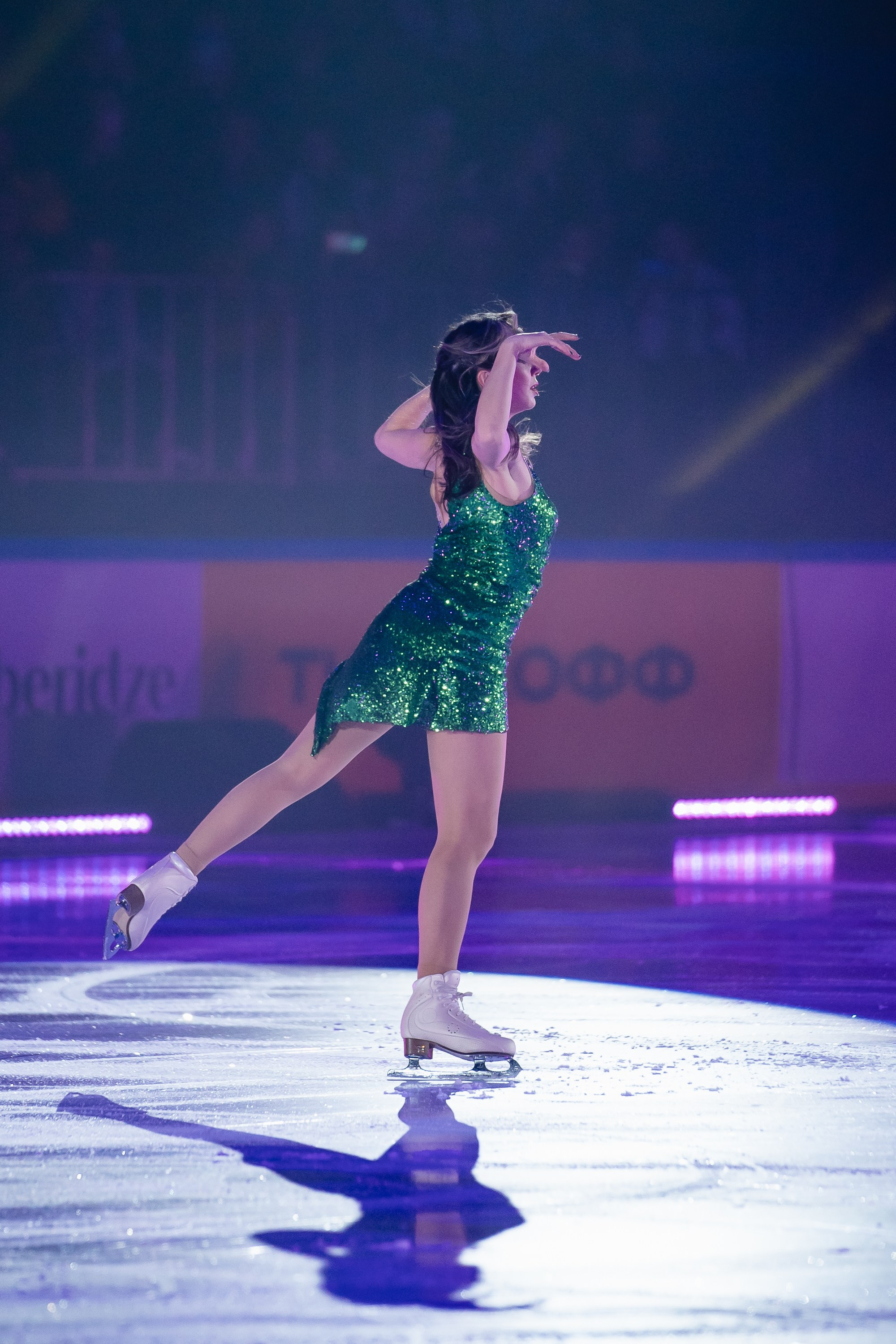 Шоу «Чемпионы на льду» в Новосибирске. Воробьева Ксения — Спортивный и танцевальный фотограф Новосибирск