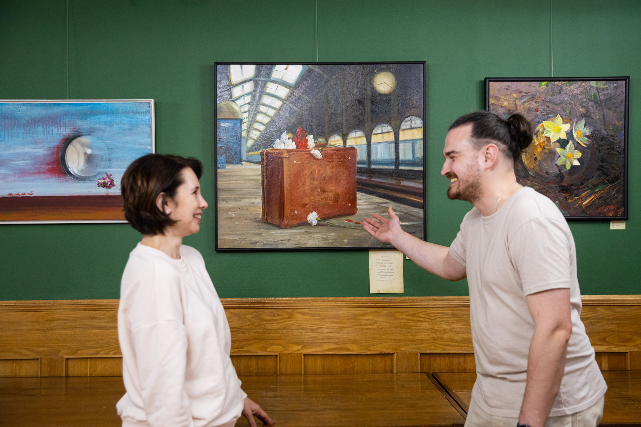 ЦВЕТЫ И СТРОКИ. Художественные выставки. Яркие открытия