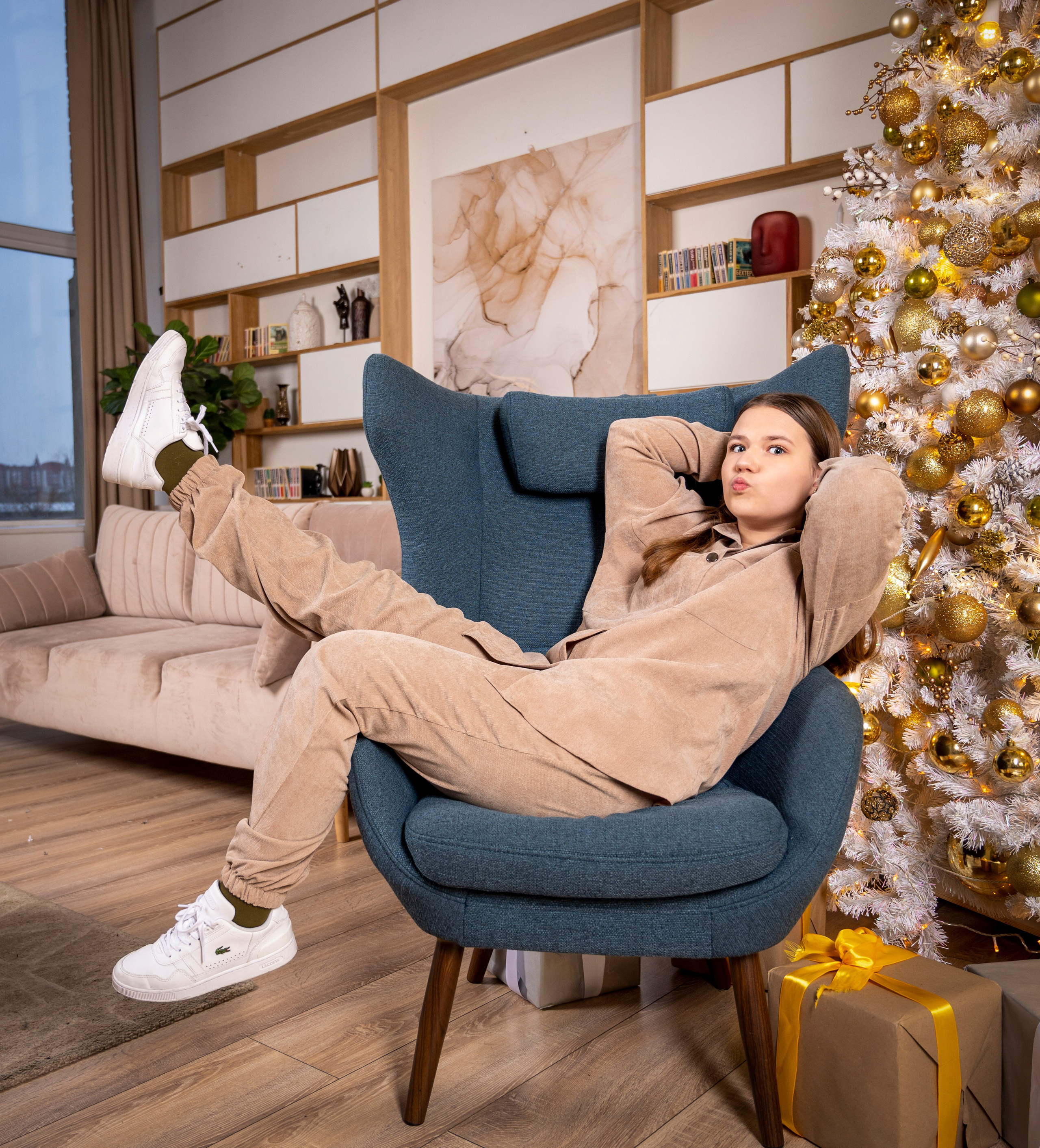 Для Анны новогодняя история. Семейный и детский фотограф в детских садах и школах