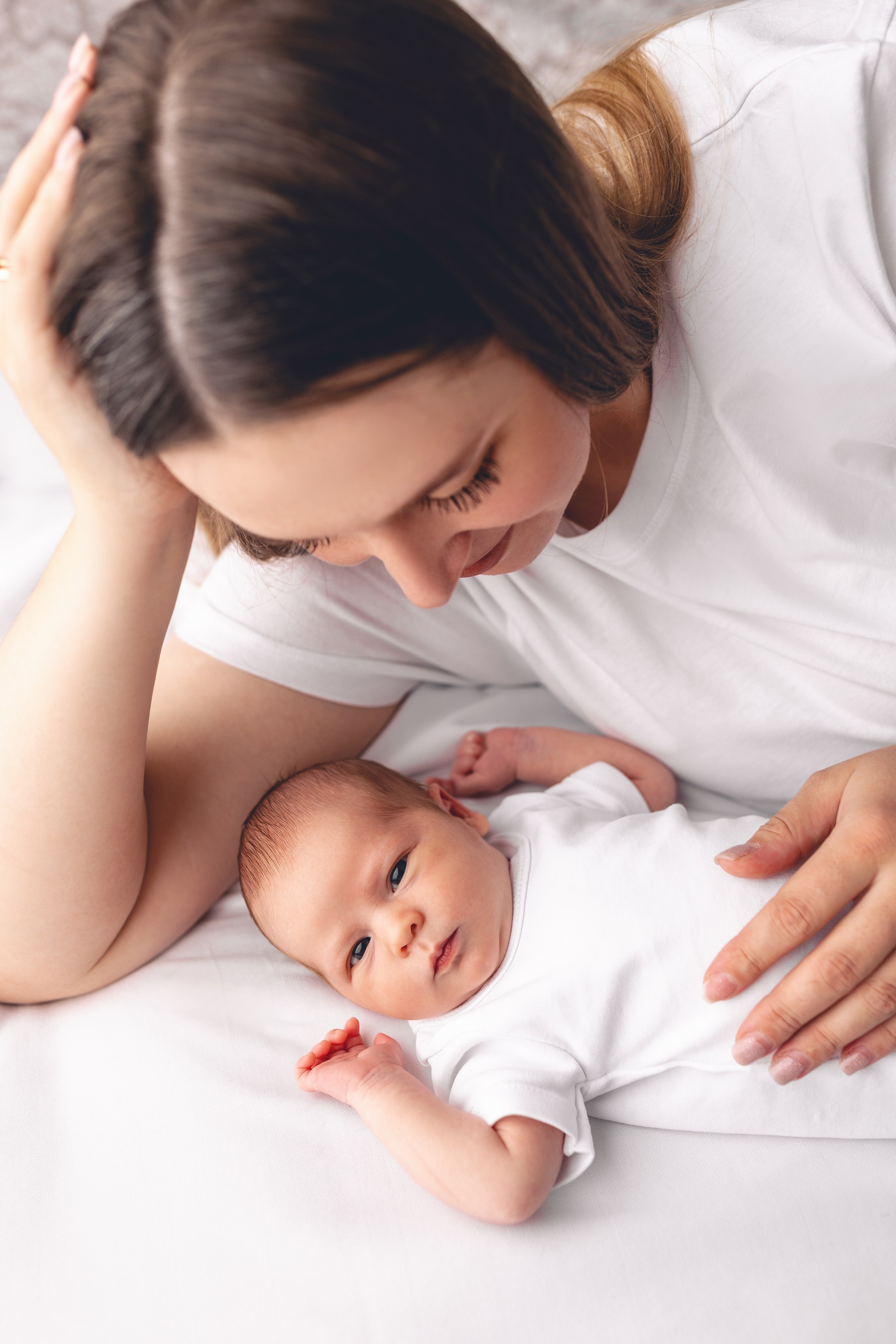 Фотосессия новорожденных в натуральном стиле (natural simple). Фотограф новорожденных в г. Барнаул Ренпенинг Катерина