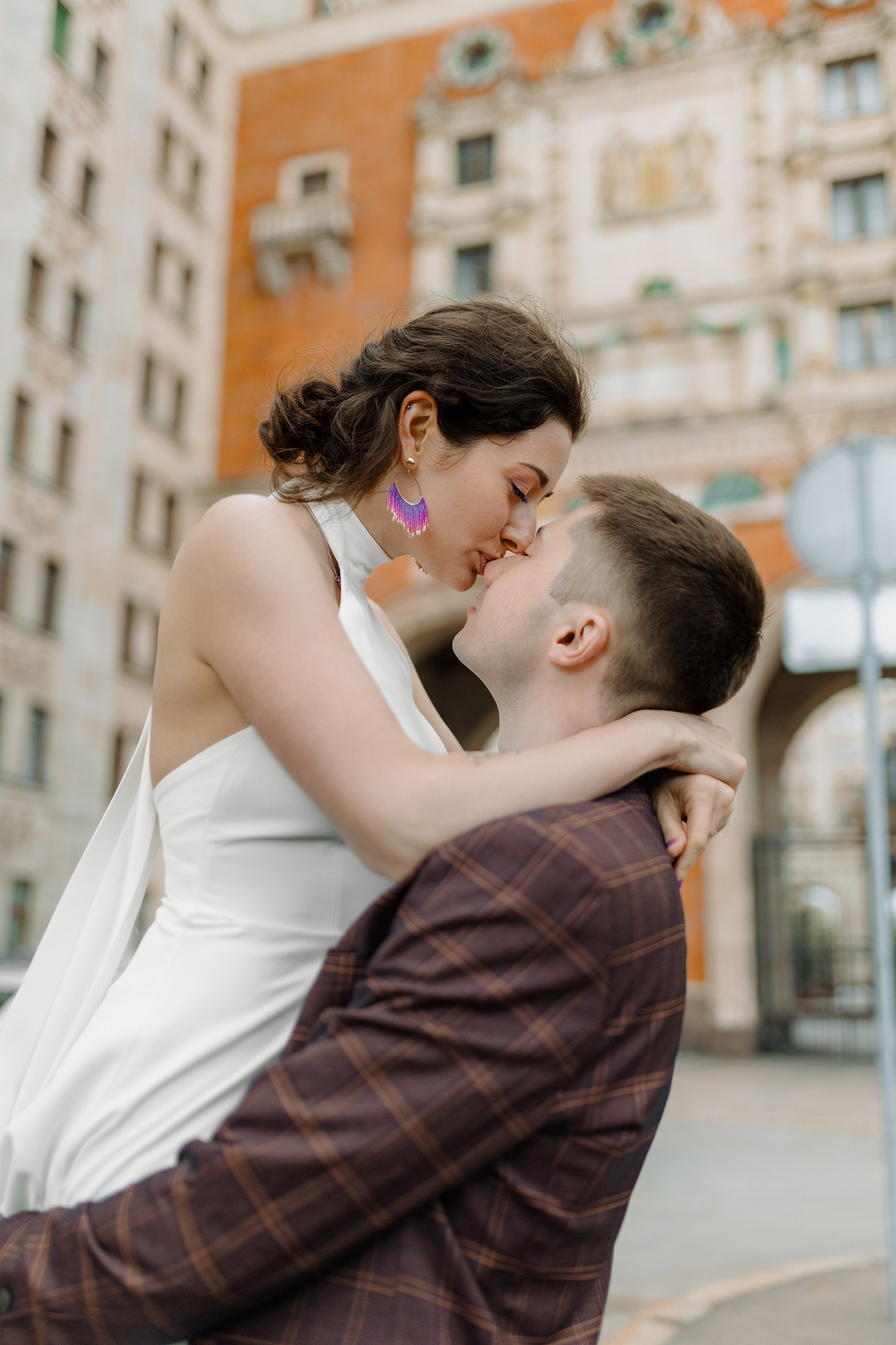 Свадебная фотосъёмка. Грибоедовский ЗАГС, МГУ. Портретный и семейный фотограф в Москве Мария Рослякова