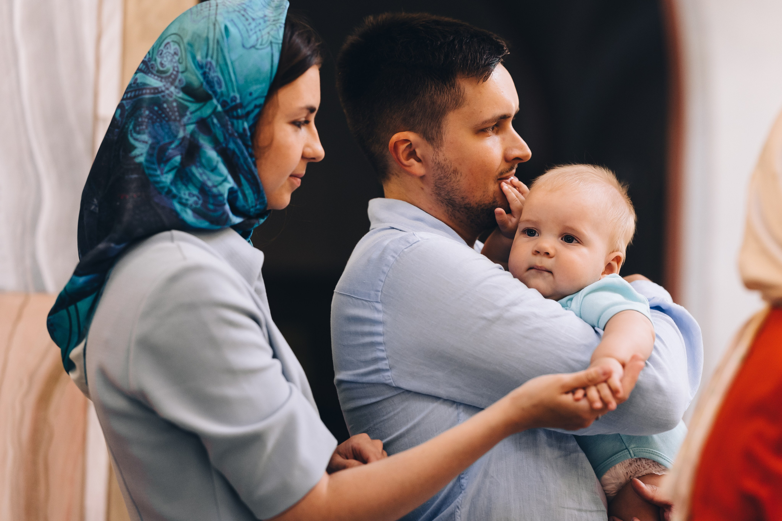 Крещение, Москва. Анна Атаян Фотограф