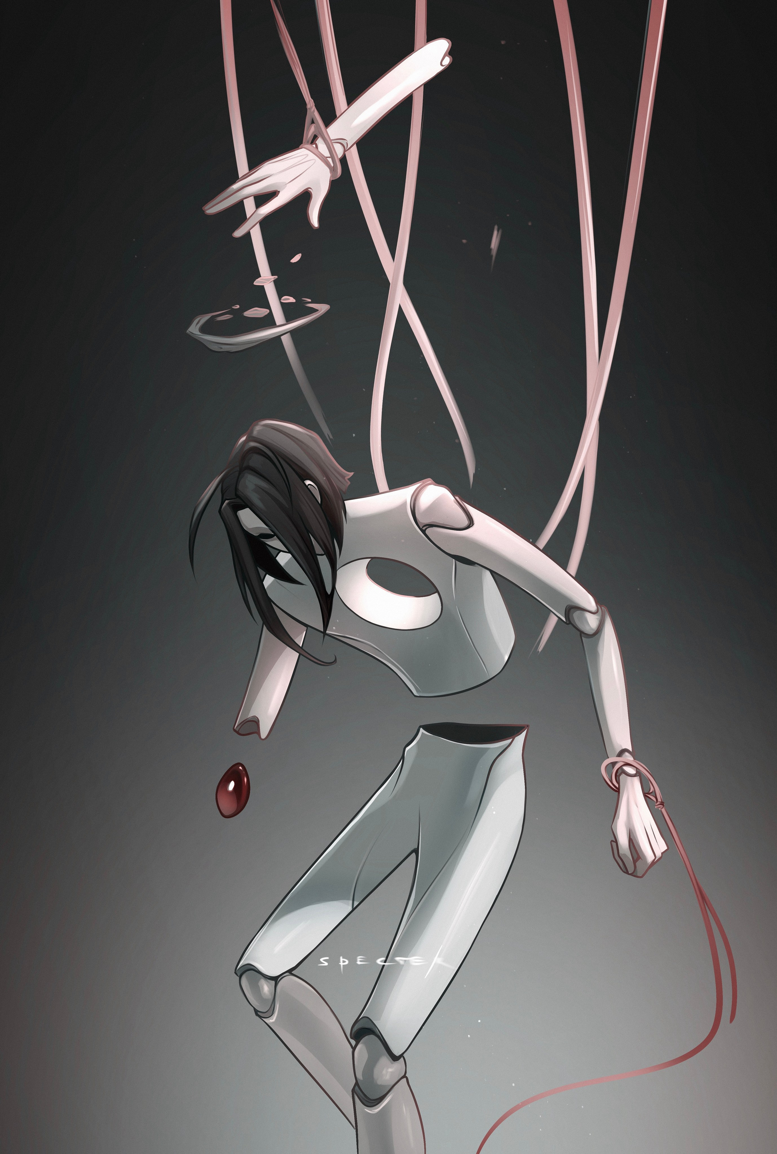 Visual concept of the Bad Omens band. No Sam