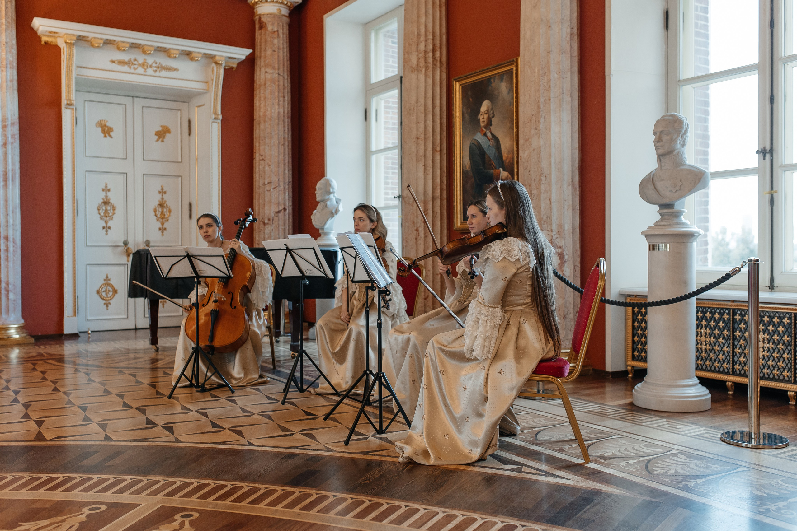 Регистрация брака с Большом Дворце Царицыно. Свадебный фотограф в Москве Дарья Олендарёва