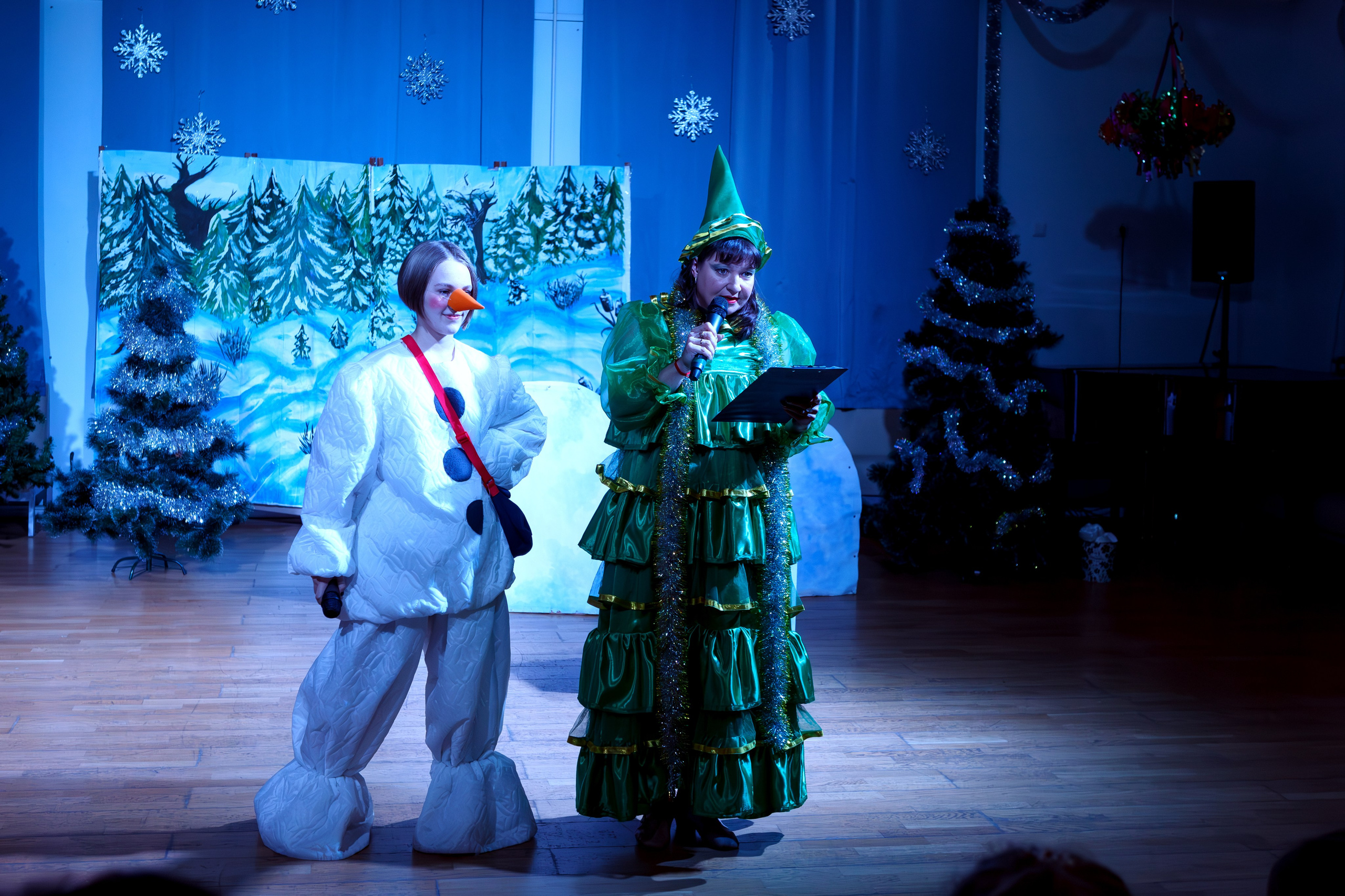 Новогодний утренник в ЦДТ г. Подольск. Выпускные альбомы и школьный фотограф в Подольске, Троицке, Щербинке, Москве и Московской области