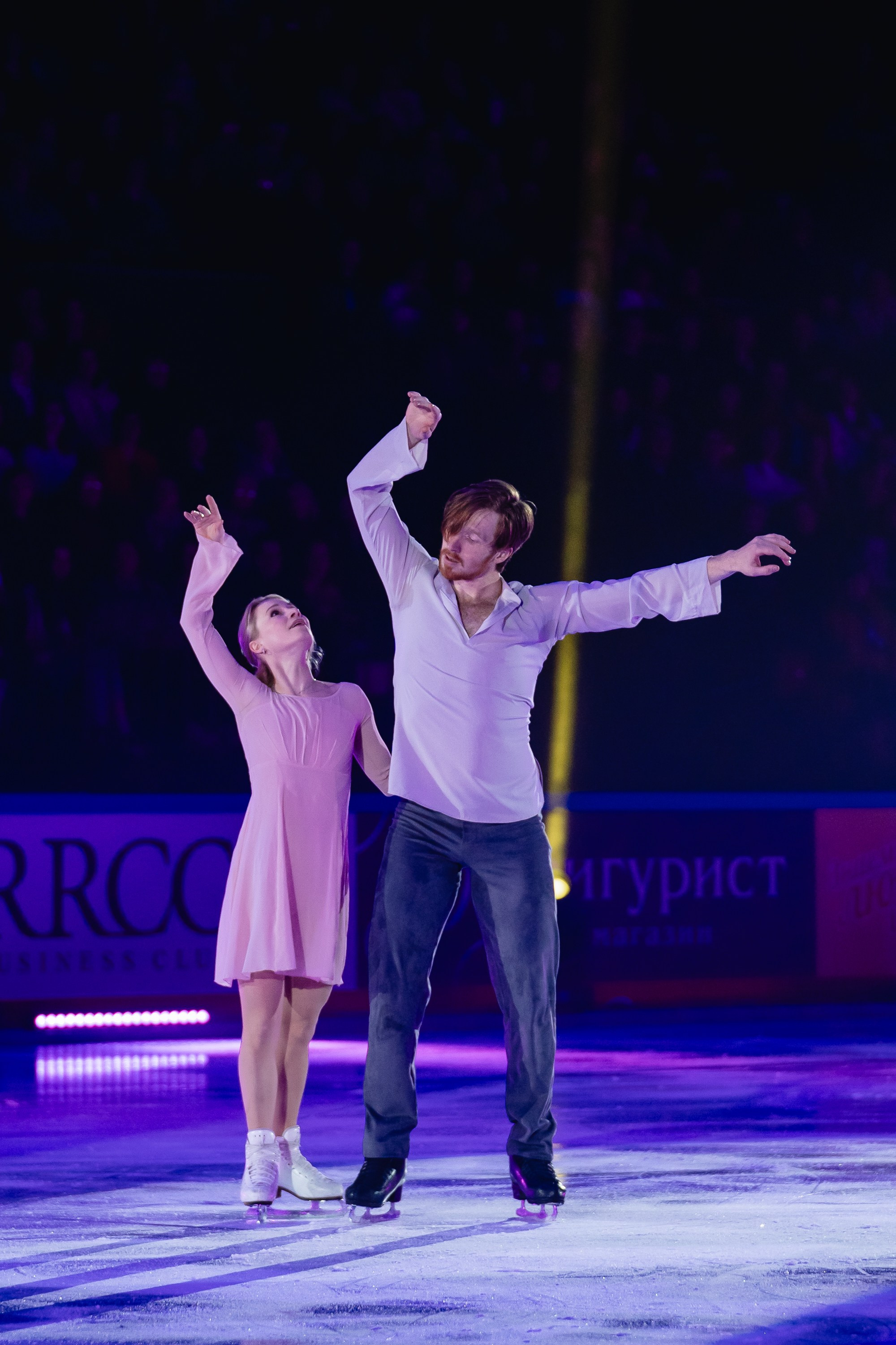 Шоу «Чемпионы на льду» в Новосибирске. Воробьева Ксения — Спортивный и танцевальный фотограф Новосибирск
