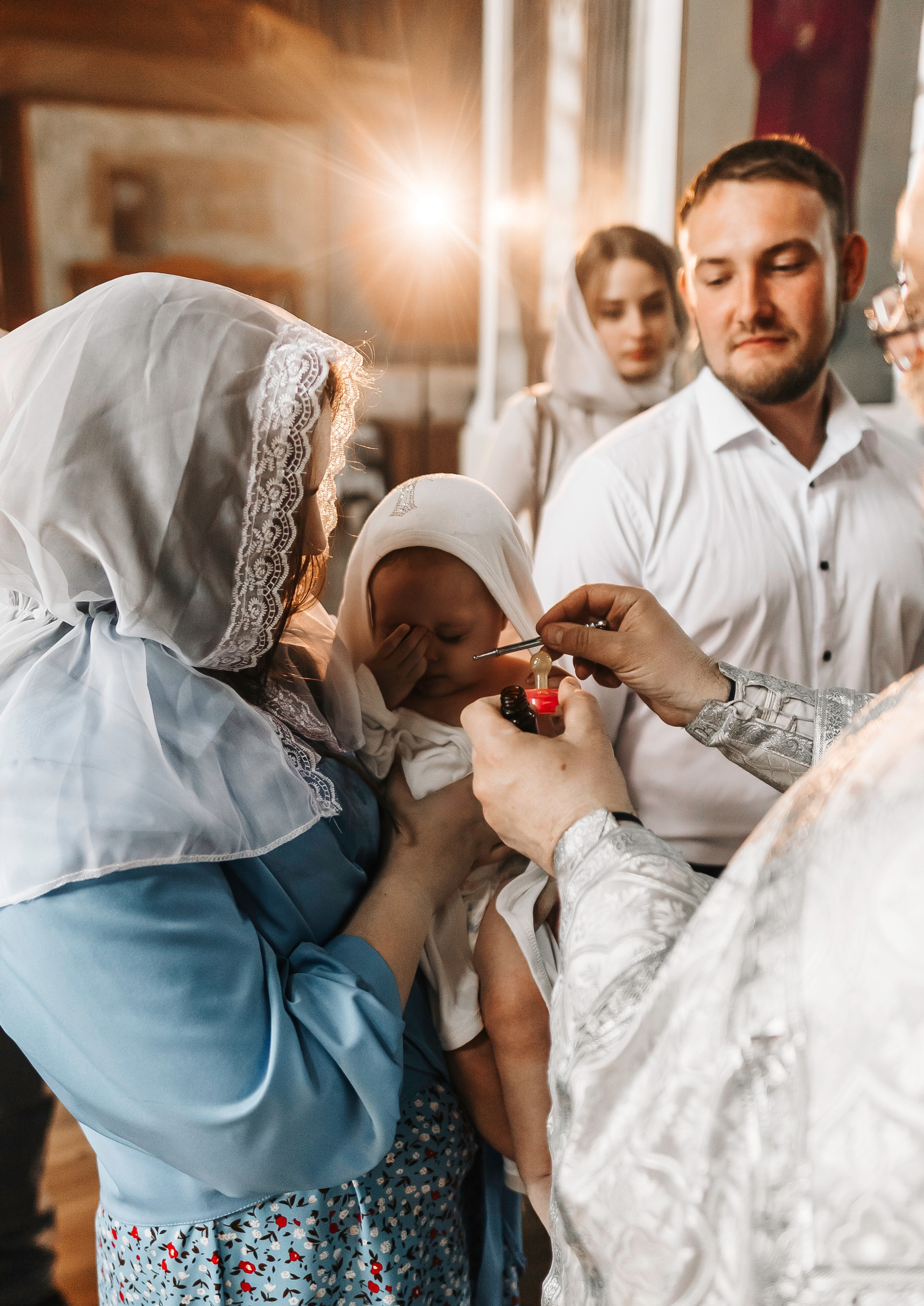 Таинство Крещения Карины). Фотограф Мошкина Анастасия