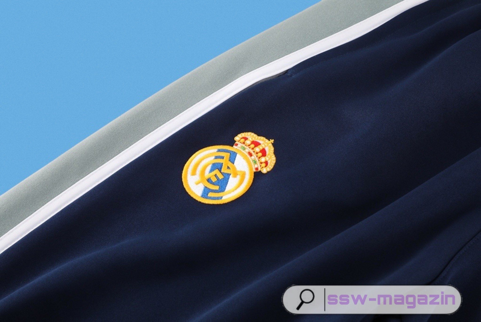 Серый костюм Real Madrid 2025-2026 купить. Футбольный магазин — ssw_magazin