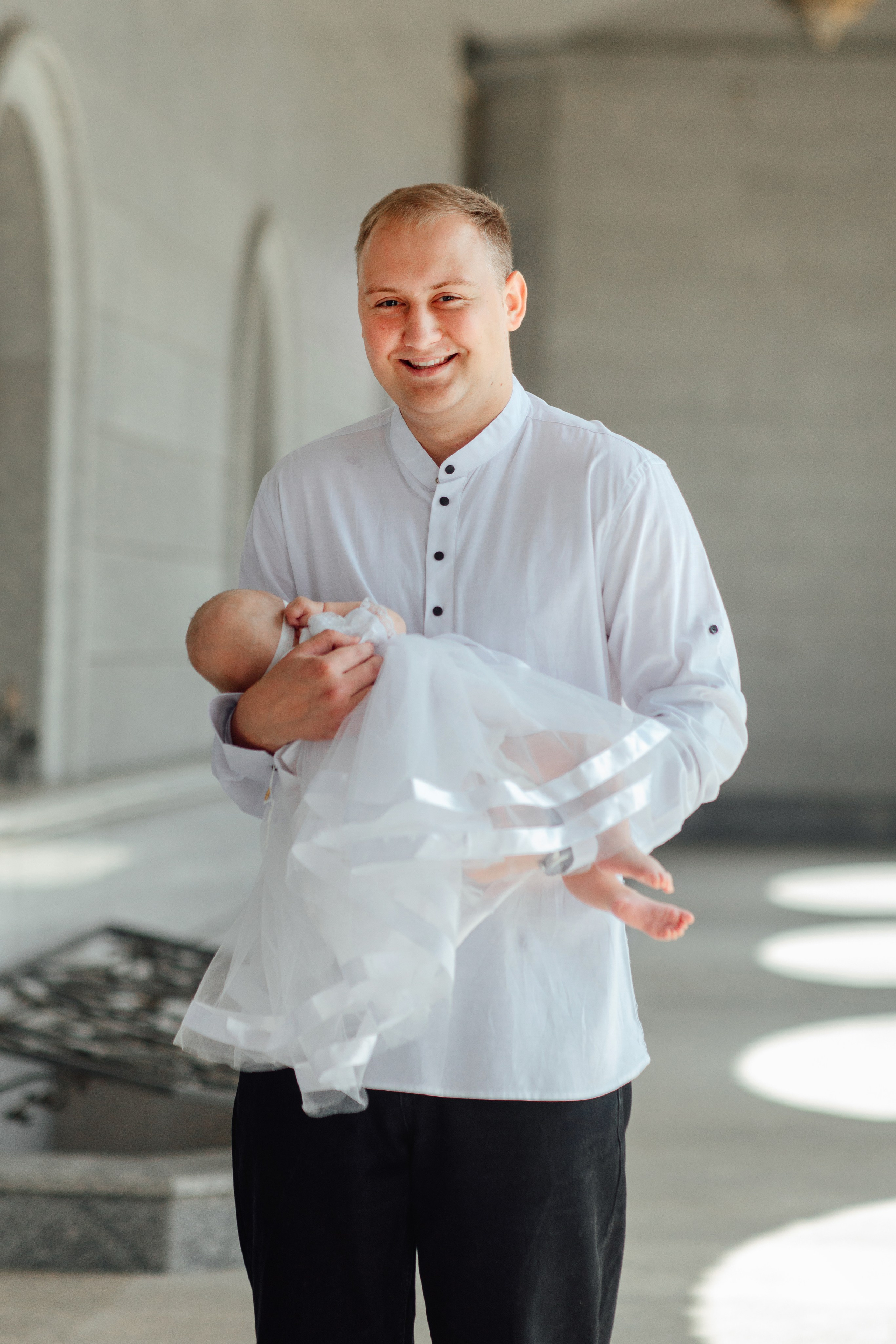 Таинство крещения Ассоль, храм Святой Троицы