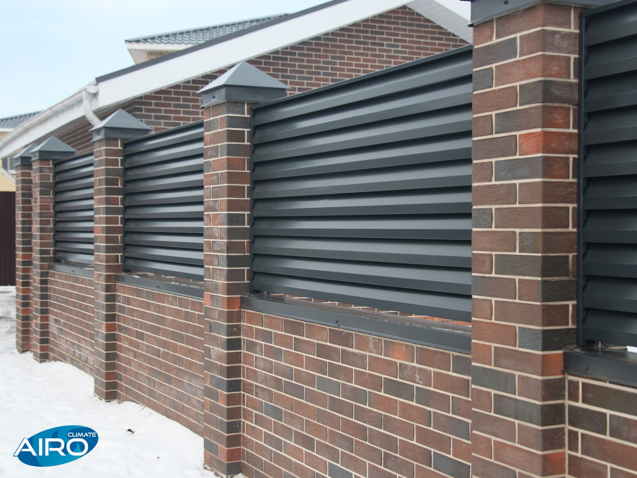 AIRO-HV. Заборы-жалюзи. Производство и монтаж